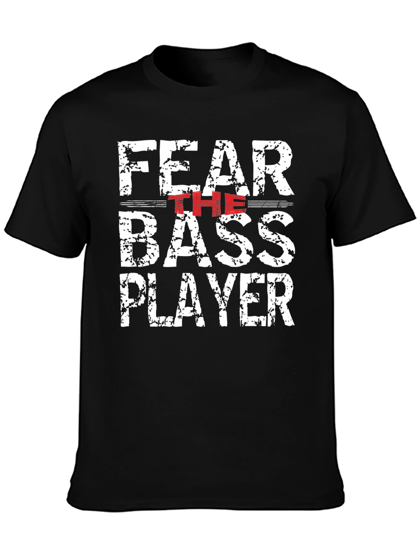 Fear The Bass Player Graphic T-Shirt