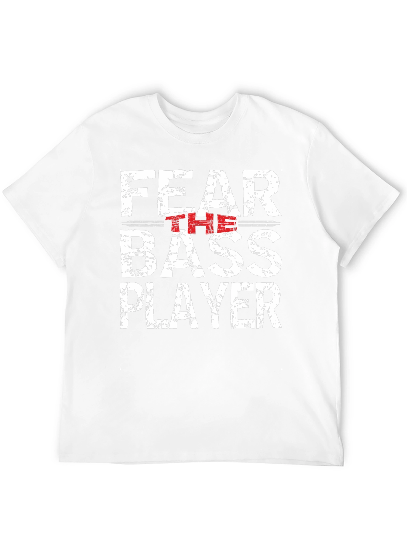Fear The Bass Player Graphic T-Shirt