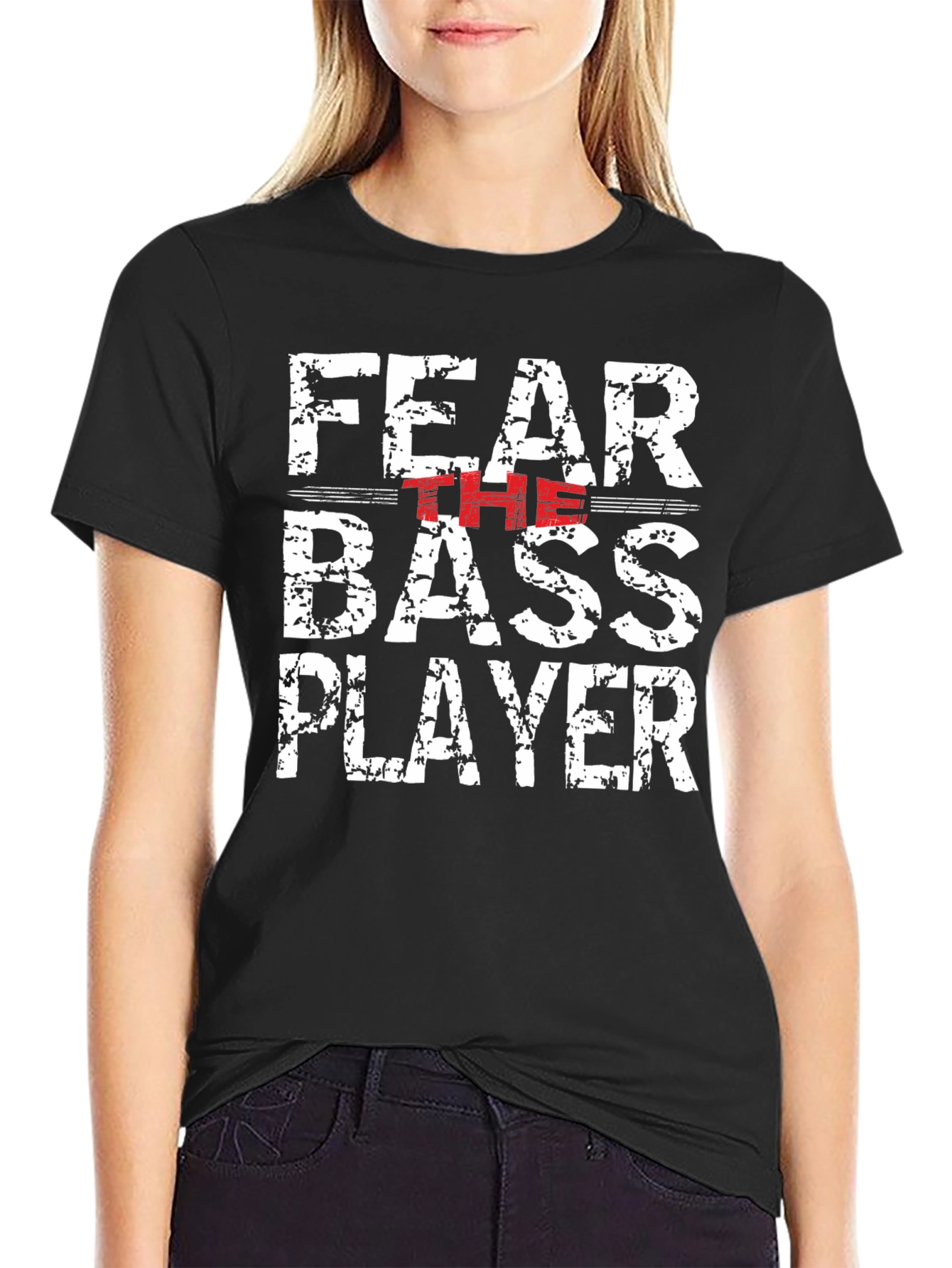 Fear The Bass Player Graphic T-Shirt
