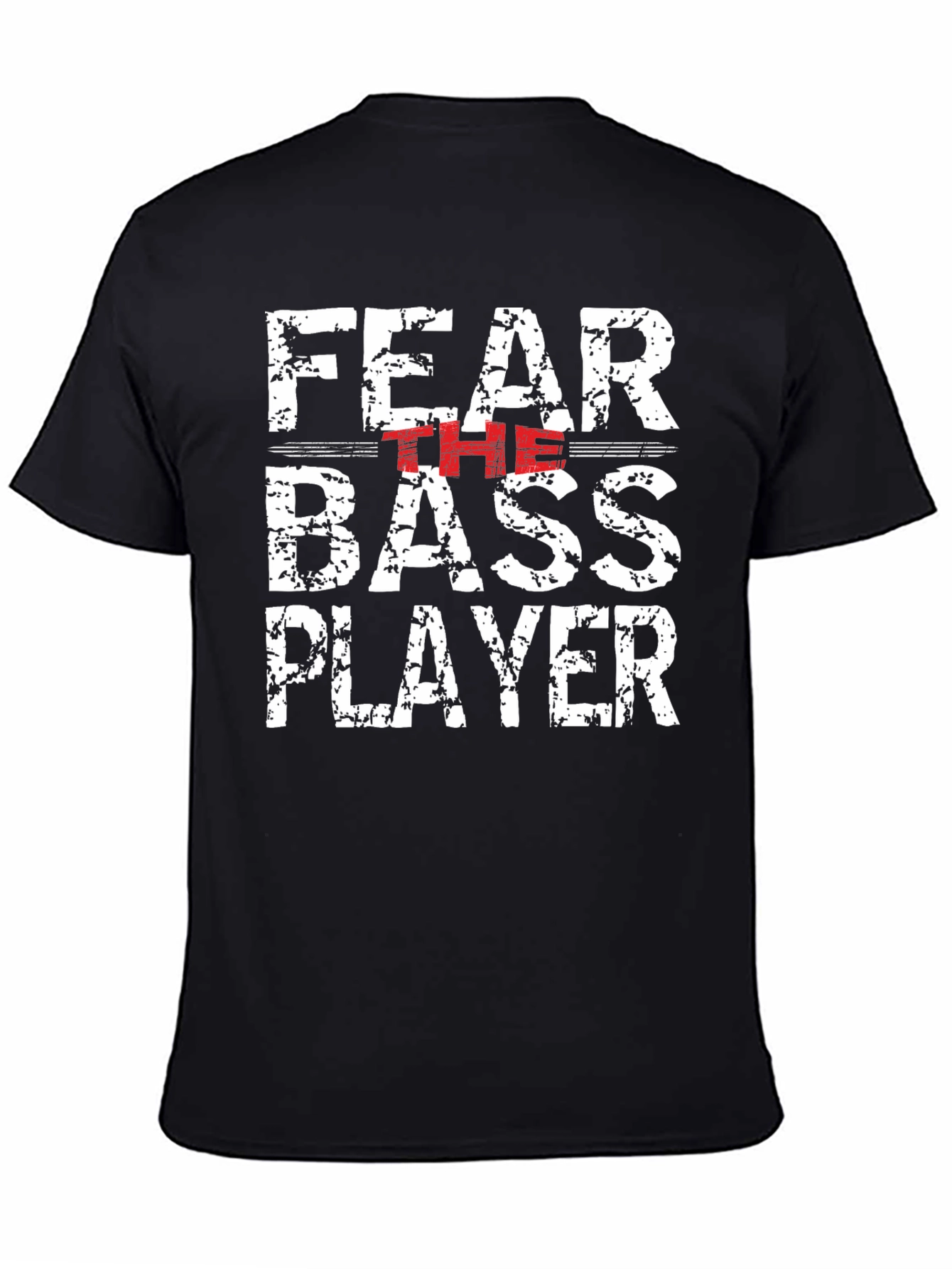 Fear The Bass Player Graphic T-Shirt