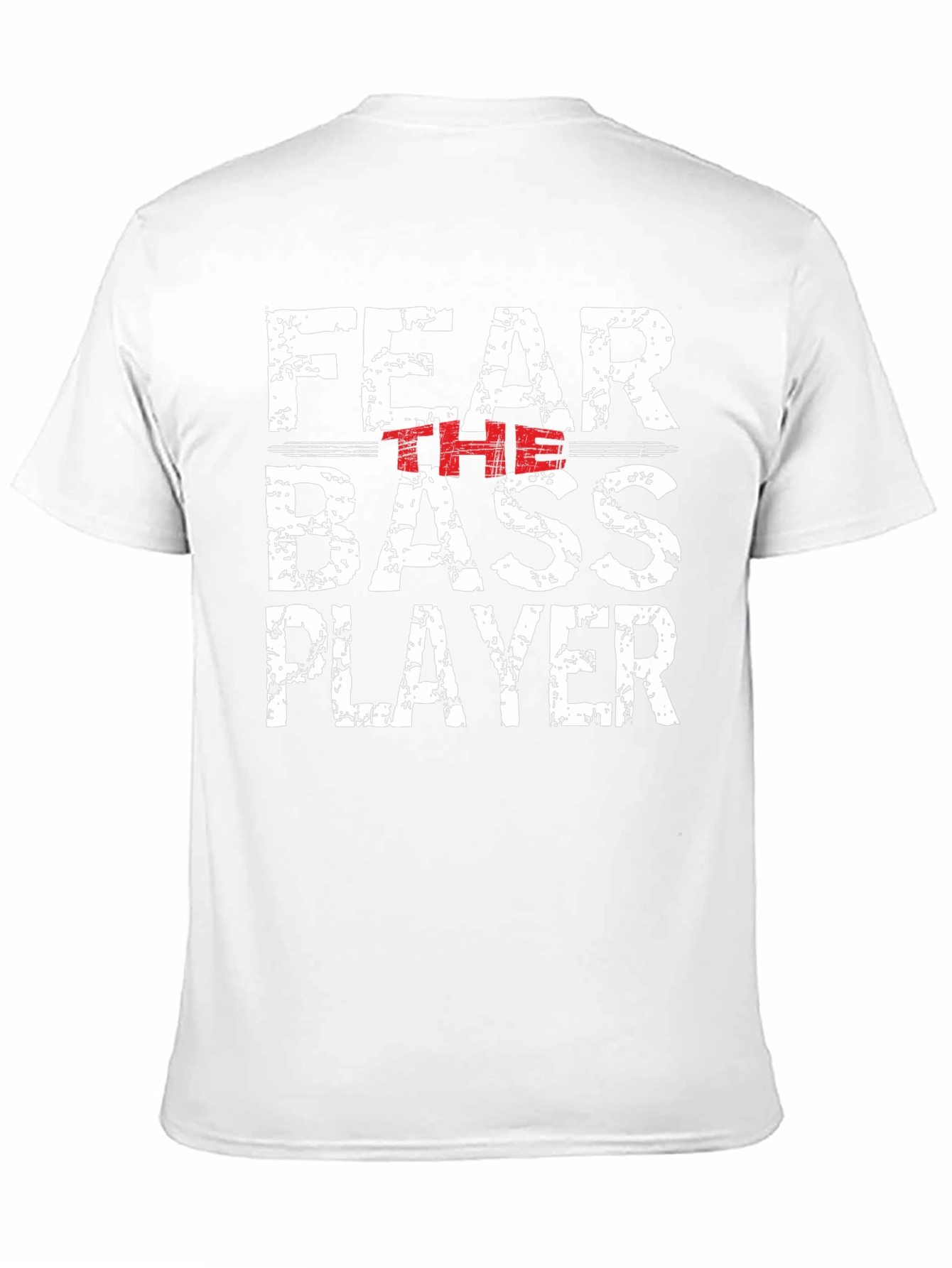 Fear The Bass Player Graphic T-Shirt