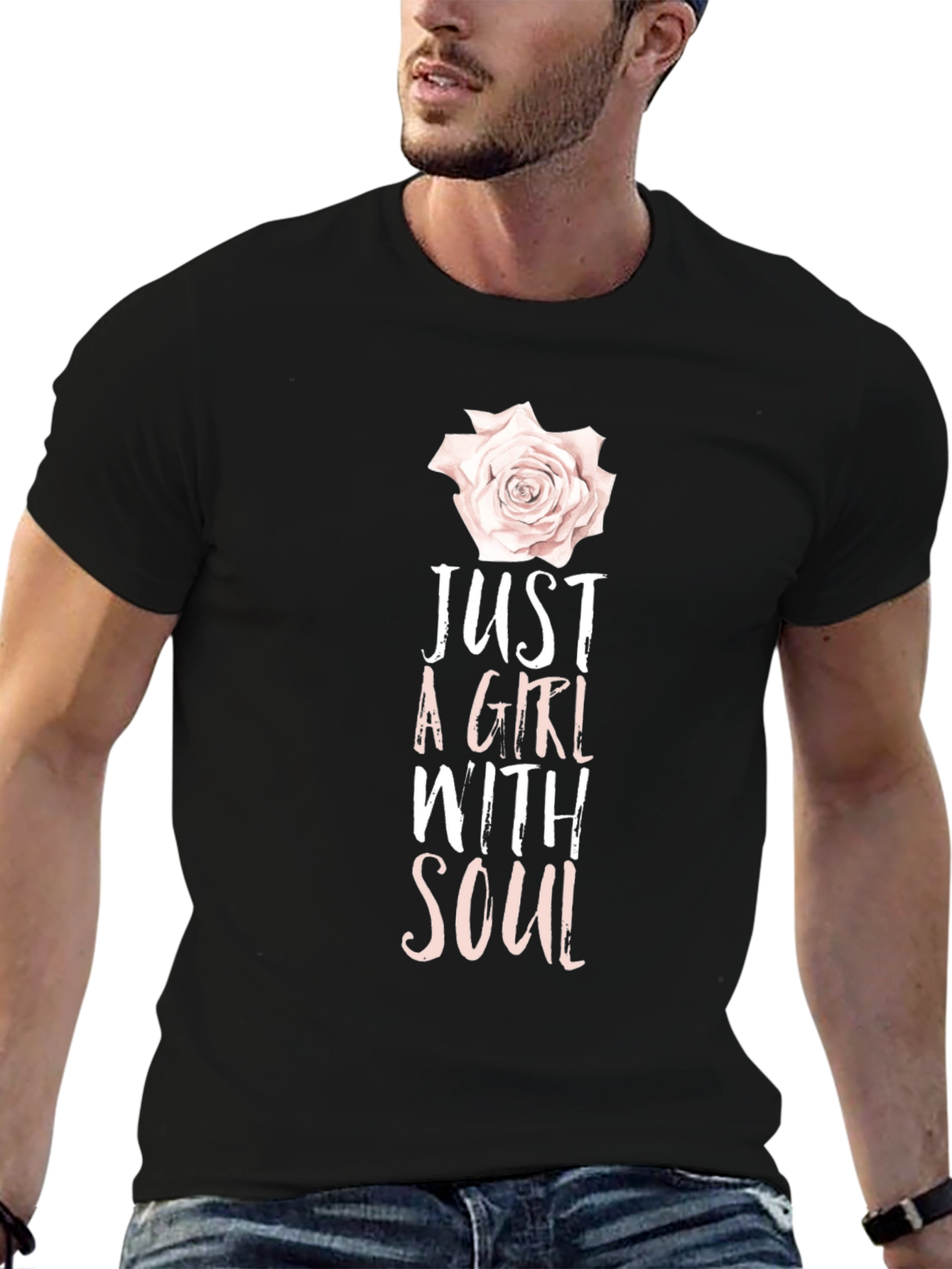 Just a Girl With Soul Graphic Tee