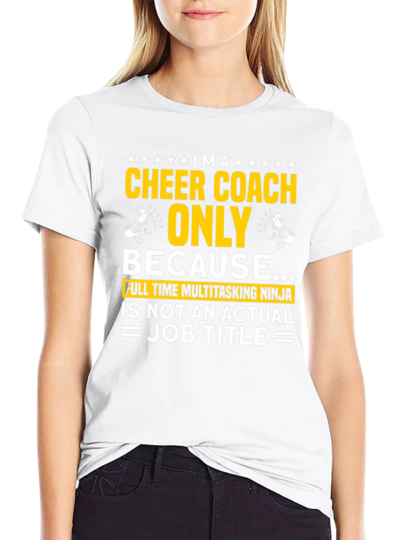 Cheer Coach T-Shirt: Full-Time Multitasking Ninja