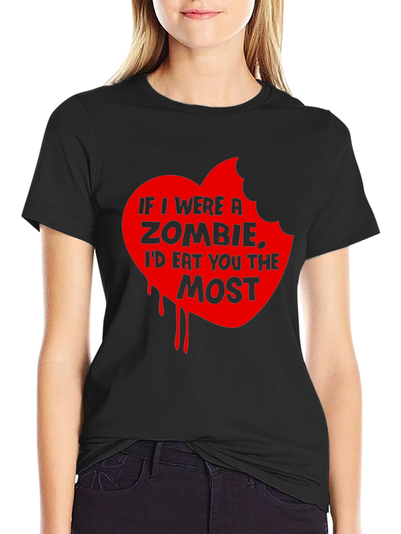 Zombie Love T-Shirt - Id Eat You Most