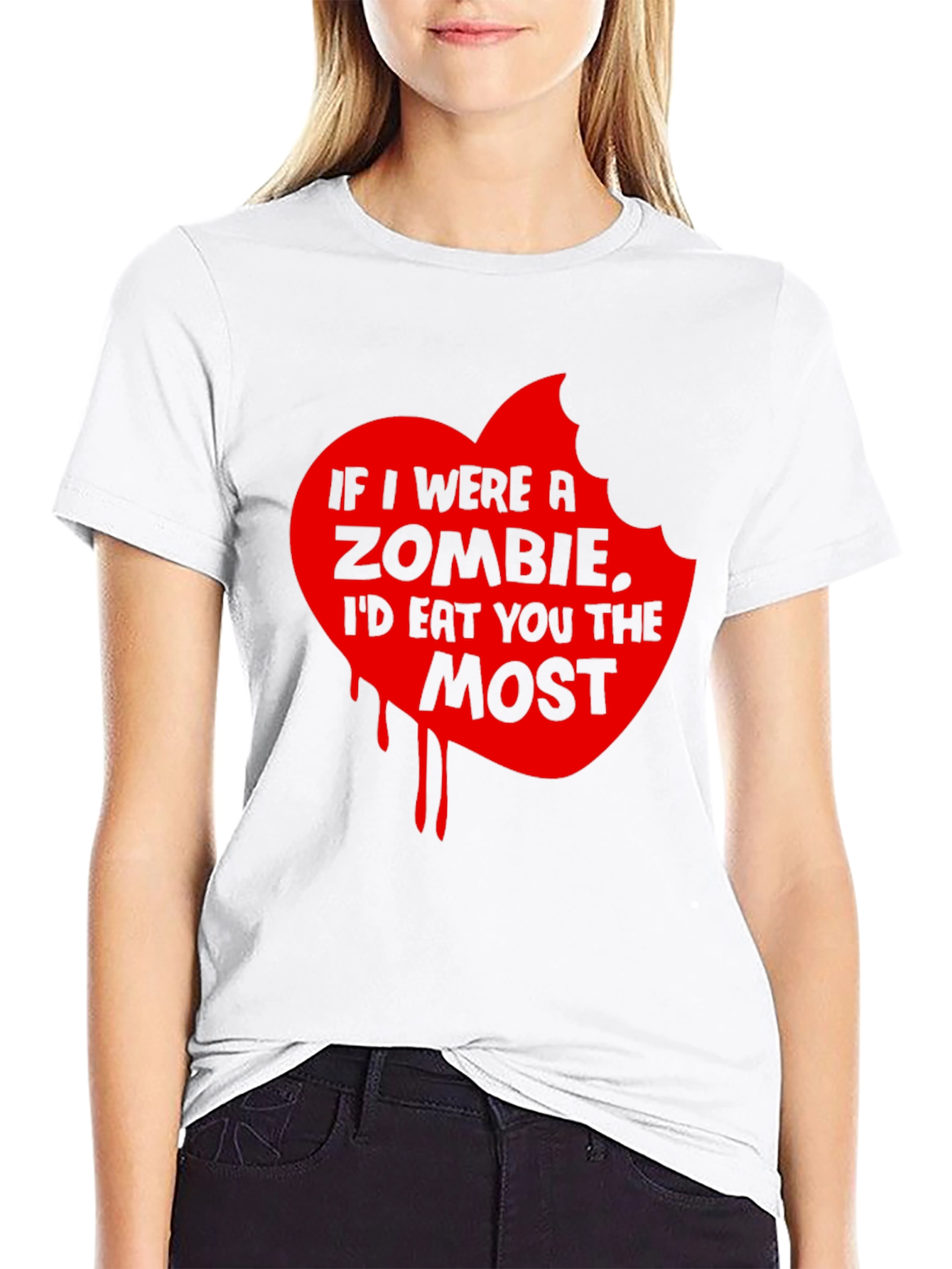Zombie Love T-Shirt - Id Eat You Most