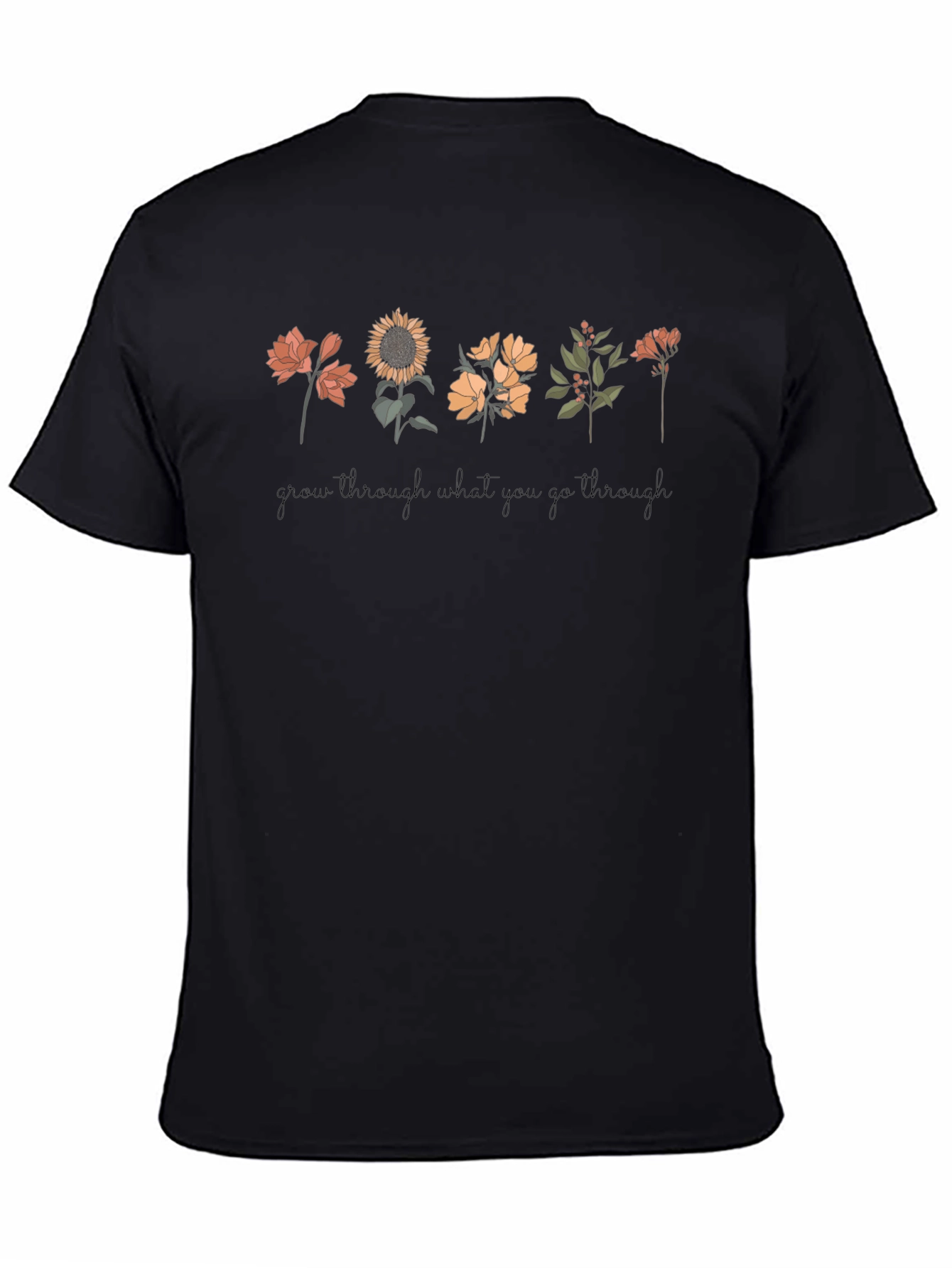 Grow Through What You Go Through Graphic Tee