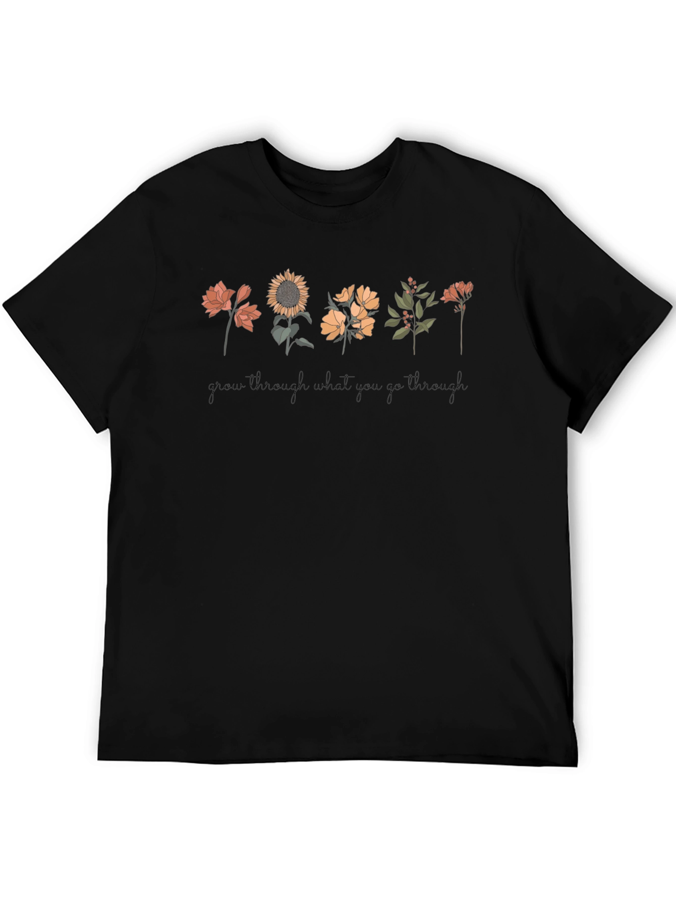 Grow Through What You Go Through Graphic Tee