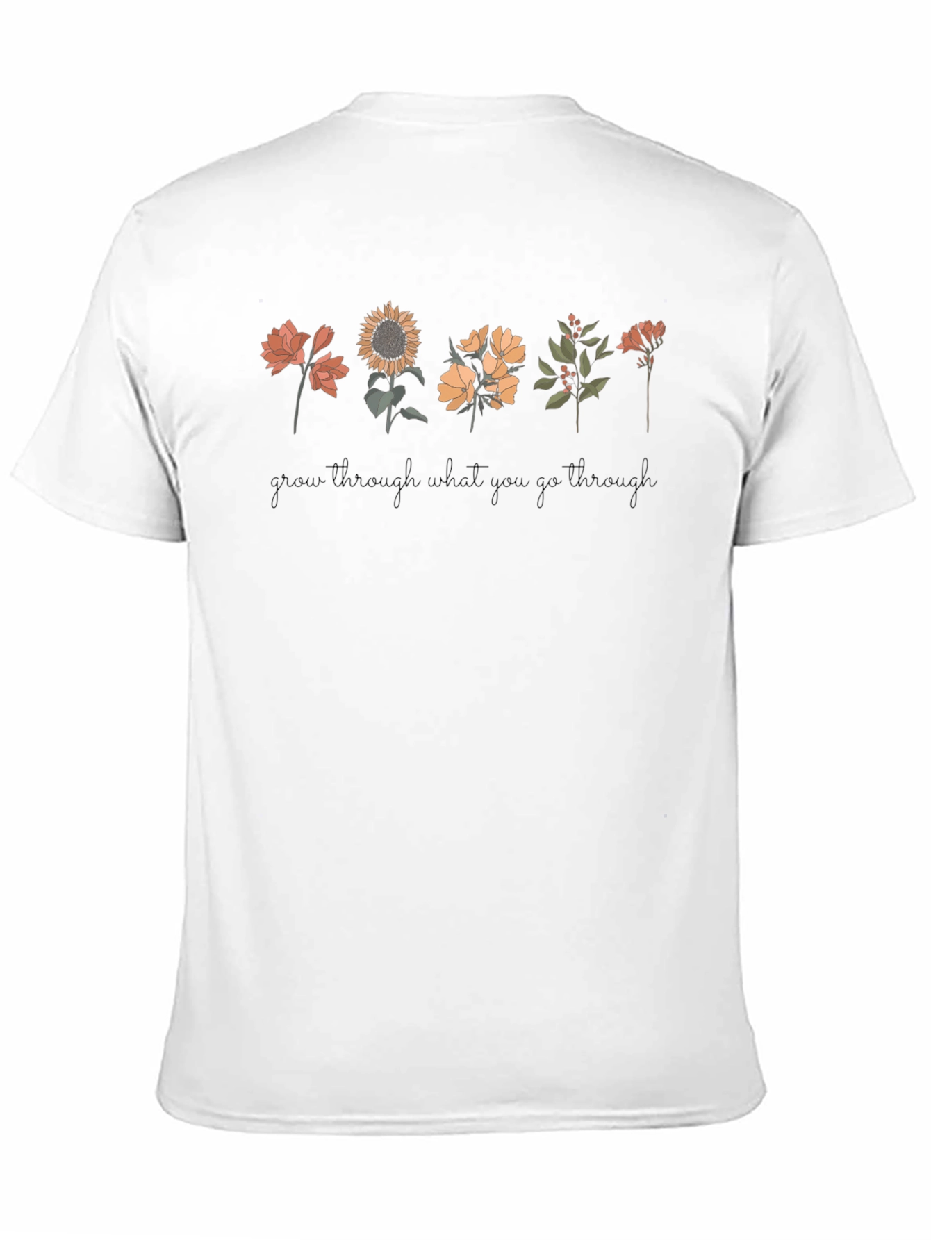 Grow Through What You Go Through Graphic Tee