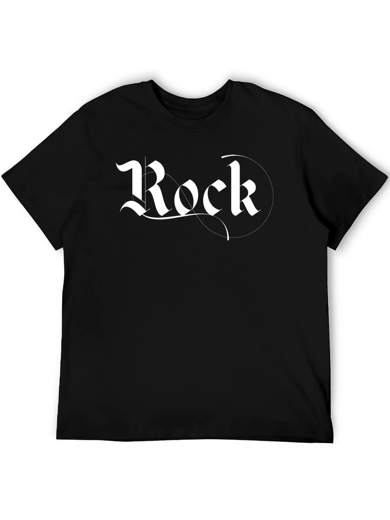 Rock Band Tee - Classic Black Graphic T-Shirt