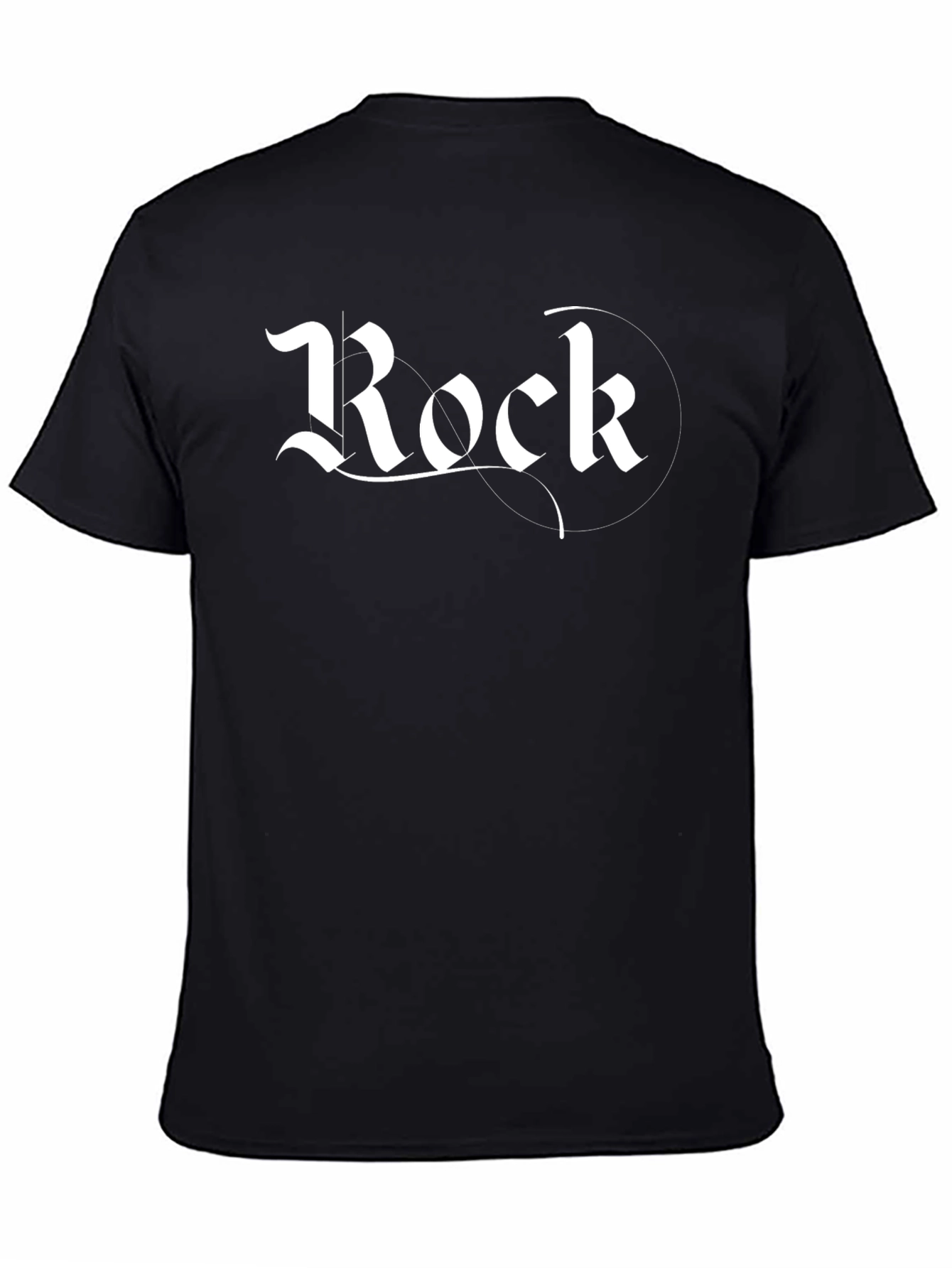 Rock Band Tee - Classic Black Graphic T-Shirt