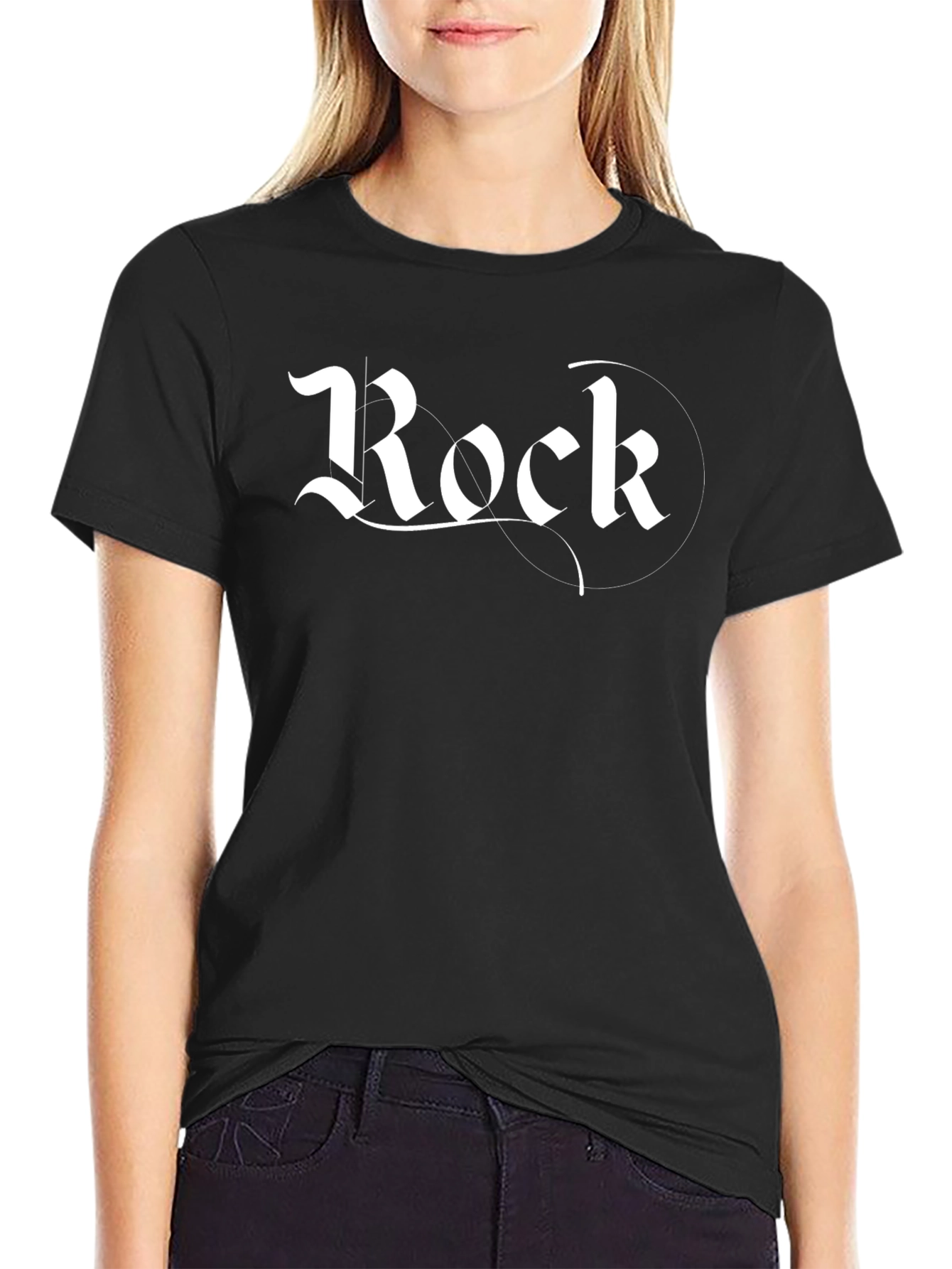 Rock Band Tee - Classic Black Graphic T-Shirt
