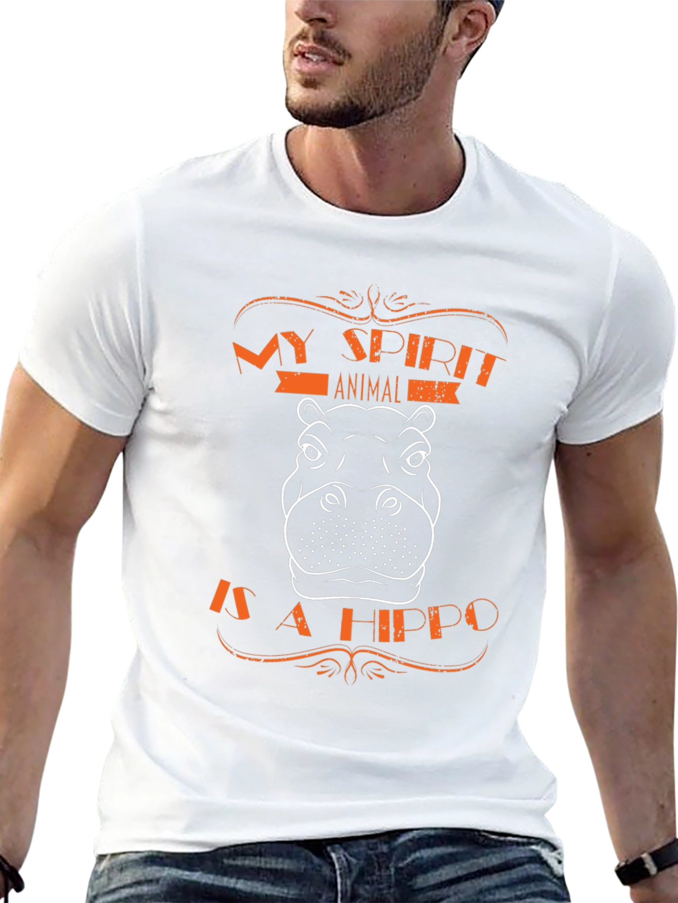 My Spirit Animal is a Hippo T-Shirt