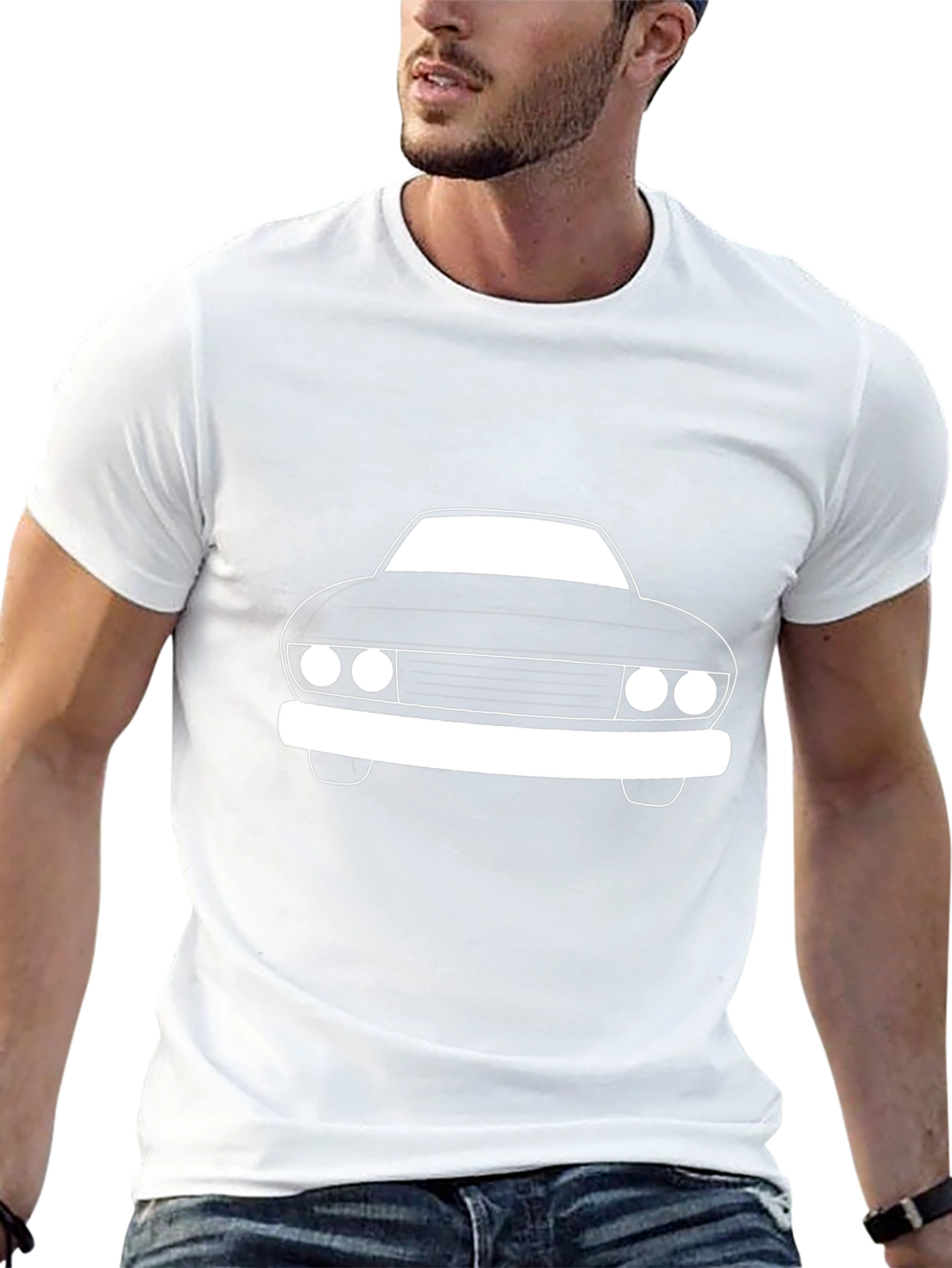 Retro Car Graphic Tee - Classic Auto T-Shirt