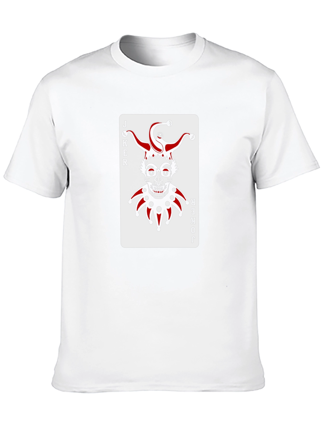 Joker Card Graphic Tee - Unisex Crew Neck T-Shirt