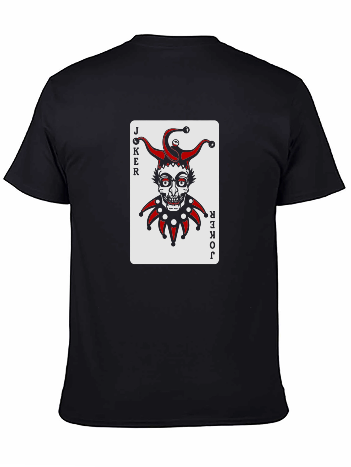 Joker Card Graphic Tee - Unisex Crew Neck T-Shirt