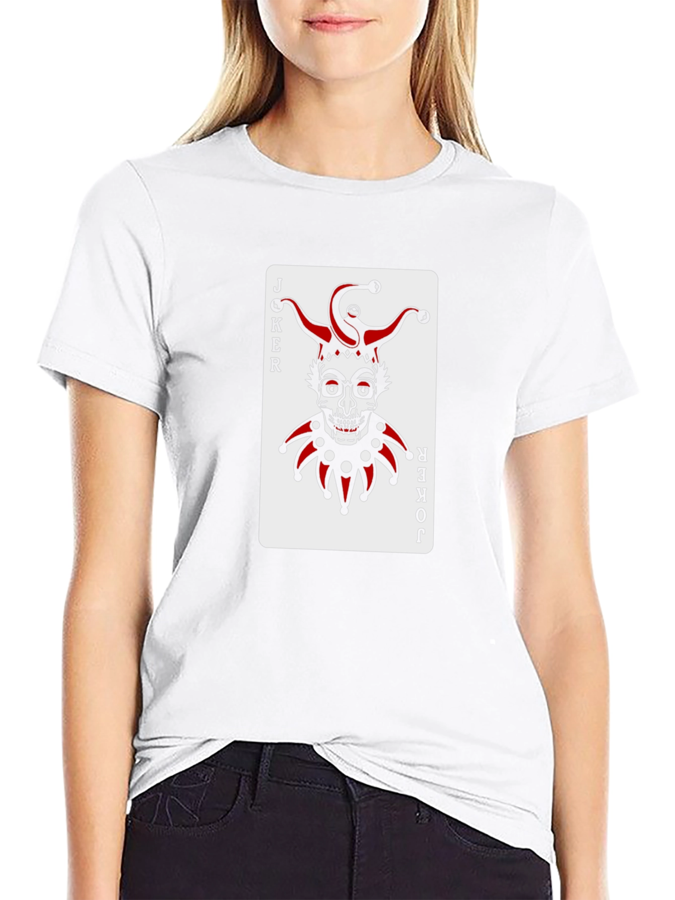 Joker Card Graphic Tee - Unisex Crew Neck T-Shirt