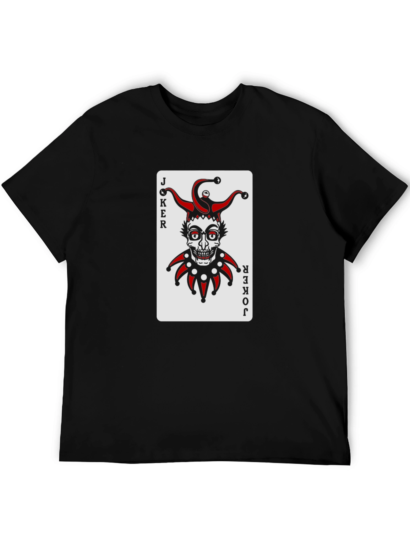 Joker Card Graphic Tee - Unisex Crew Neck T-Shirt