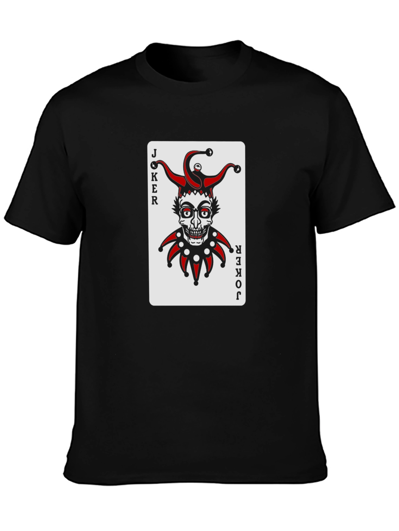 Joker Card Graphic Tee - Unisex Crew Neck T-Shirt