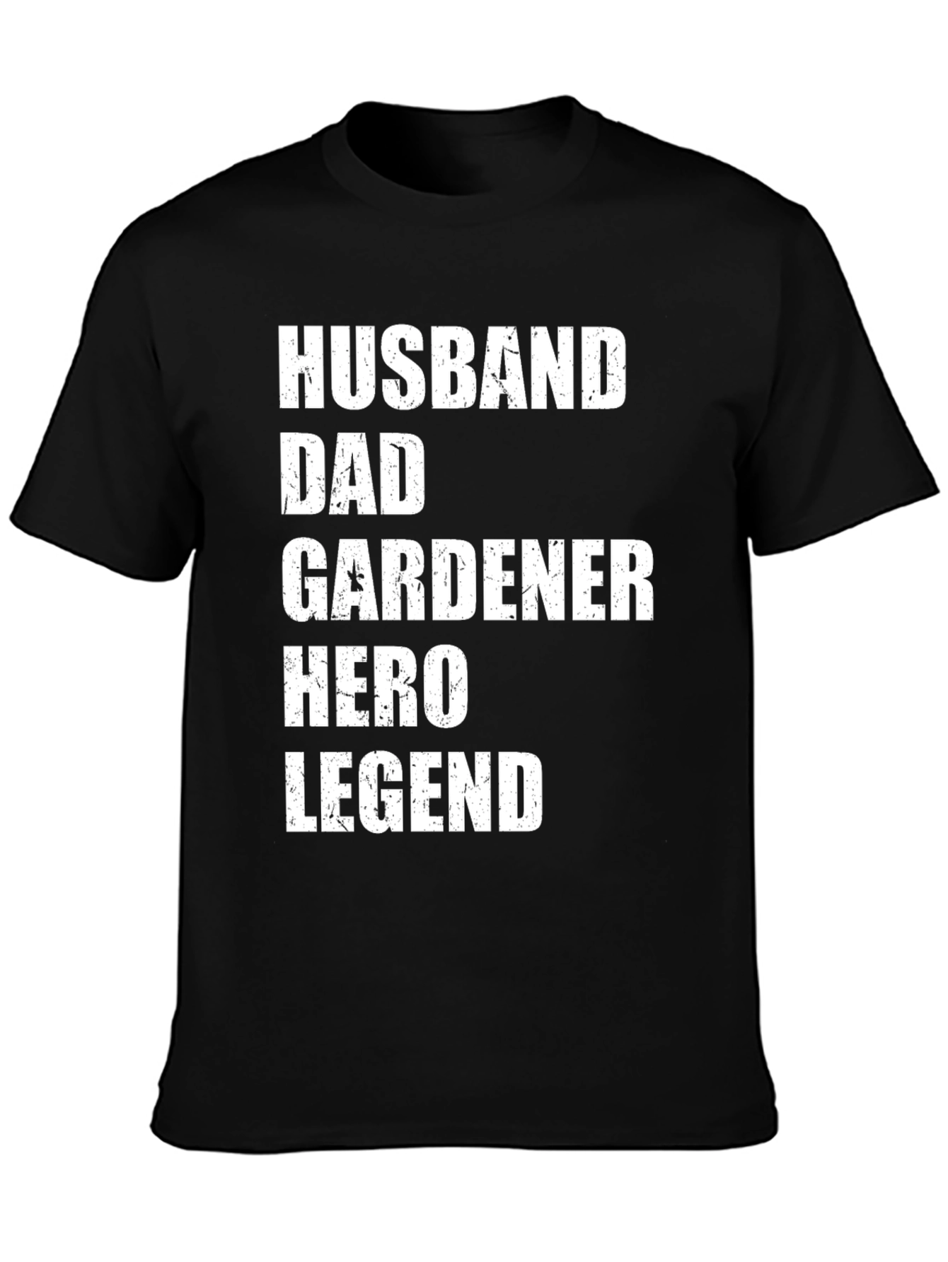 Husband Dad Gardener Hero Legend T-Shirt