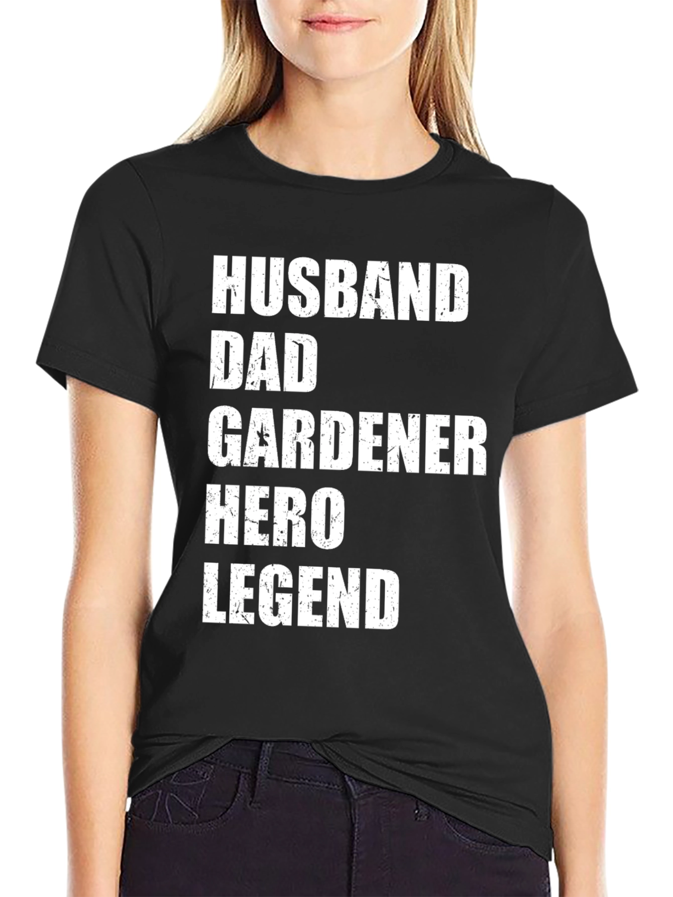 Husband Dad Gardener Hero Legend T-Shirt