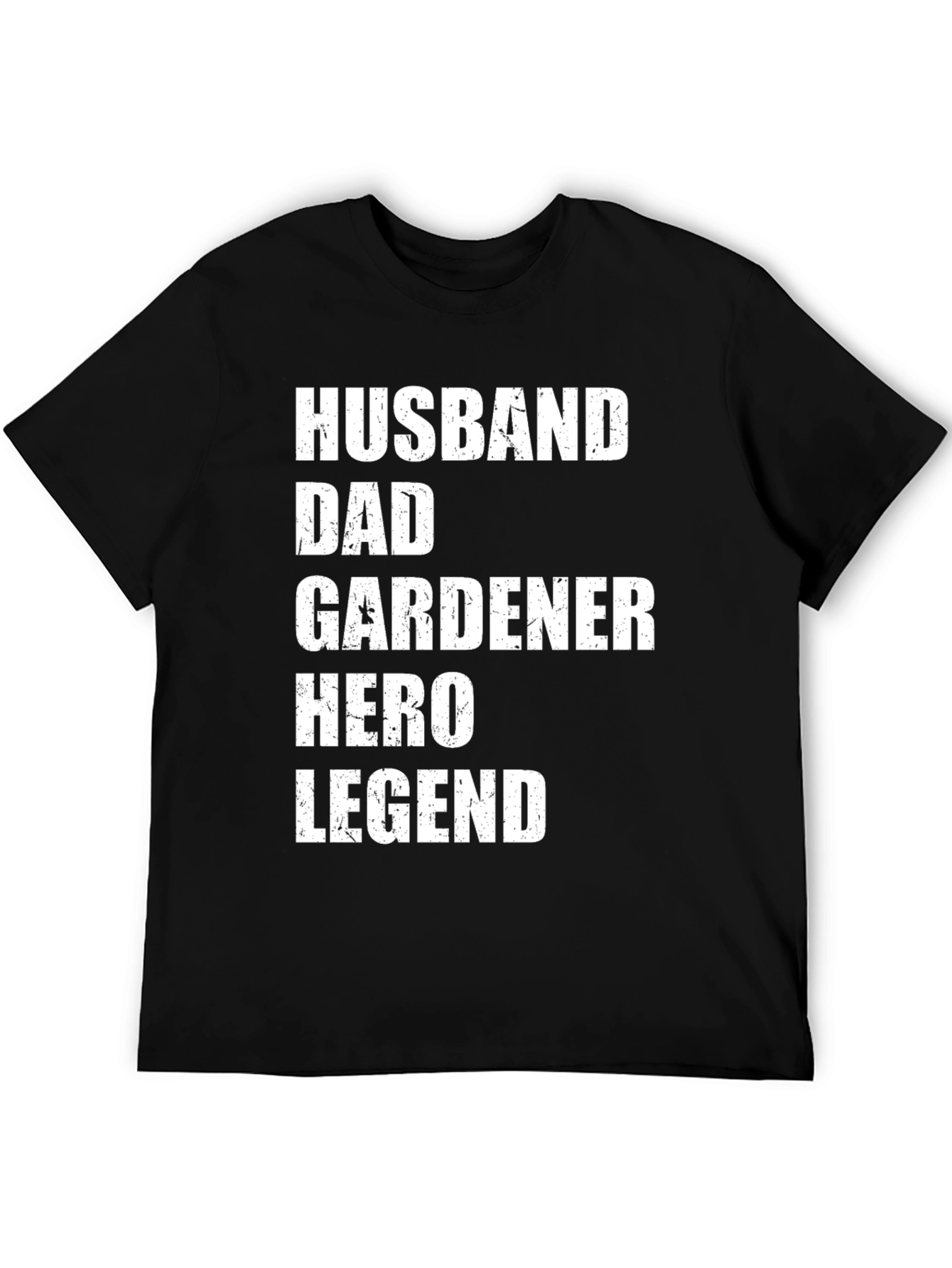 Husband Dad Gardener Hero Legend T-Shirt