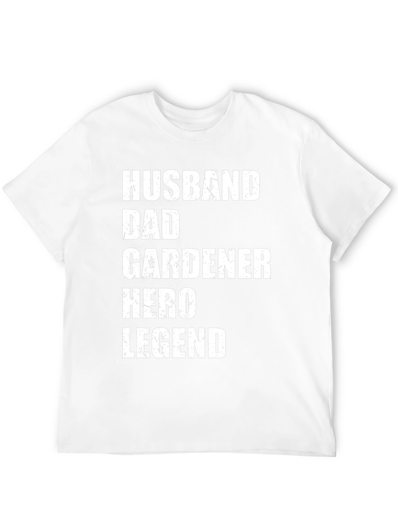 Husband Dad Gardener Hero Legend T-Shirt