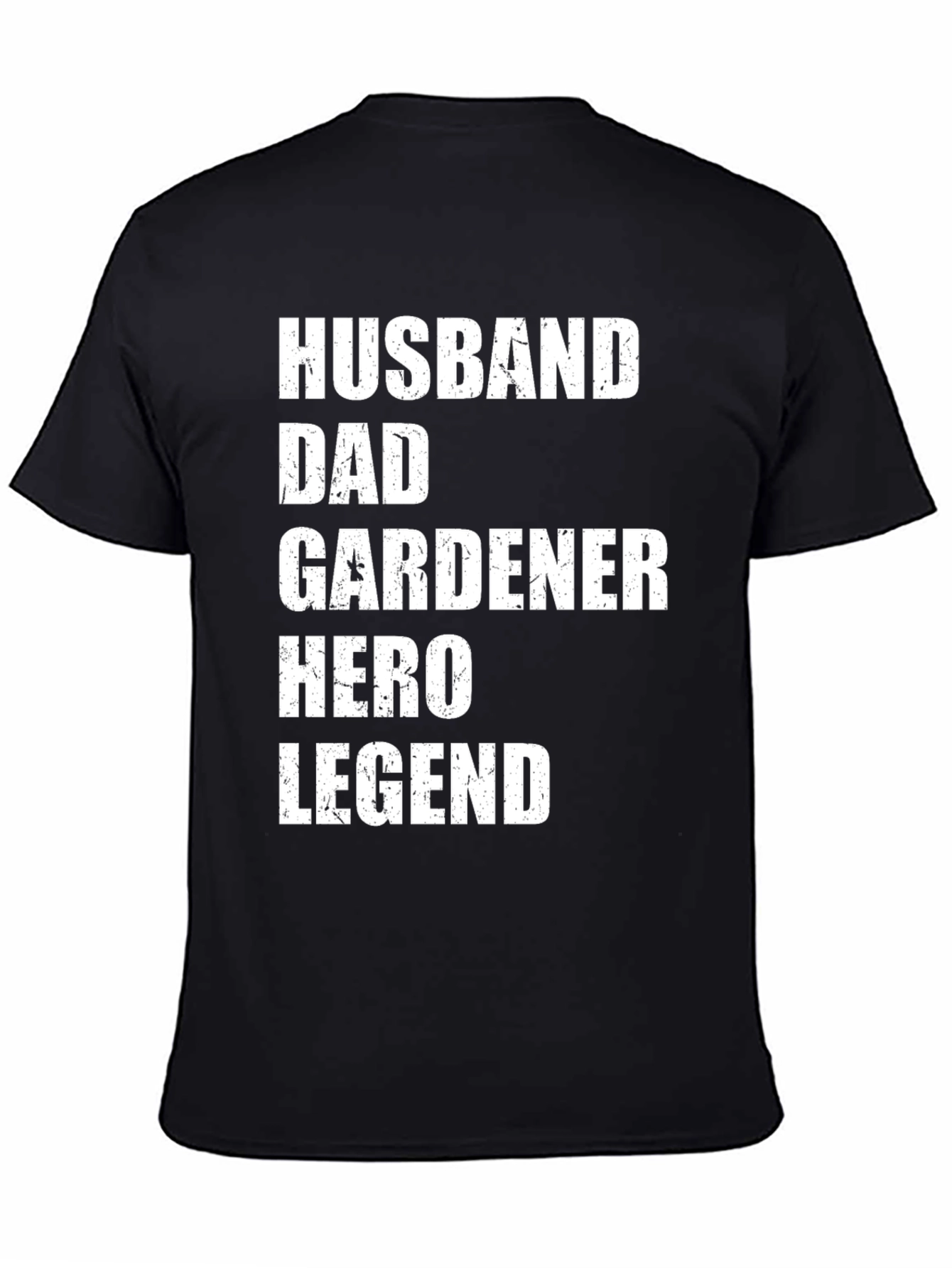 Husband Dad Gardener Hero Legend T-Shirt