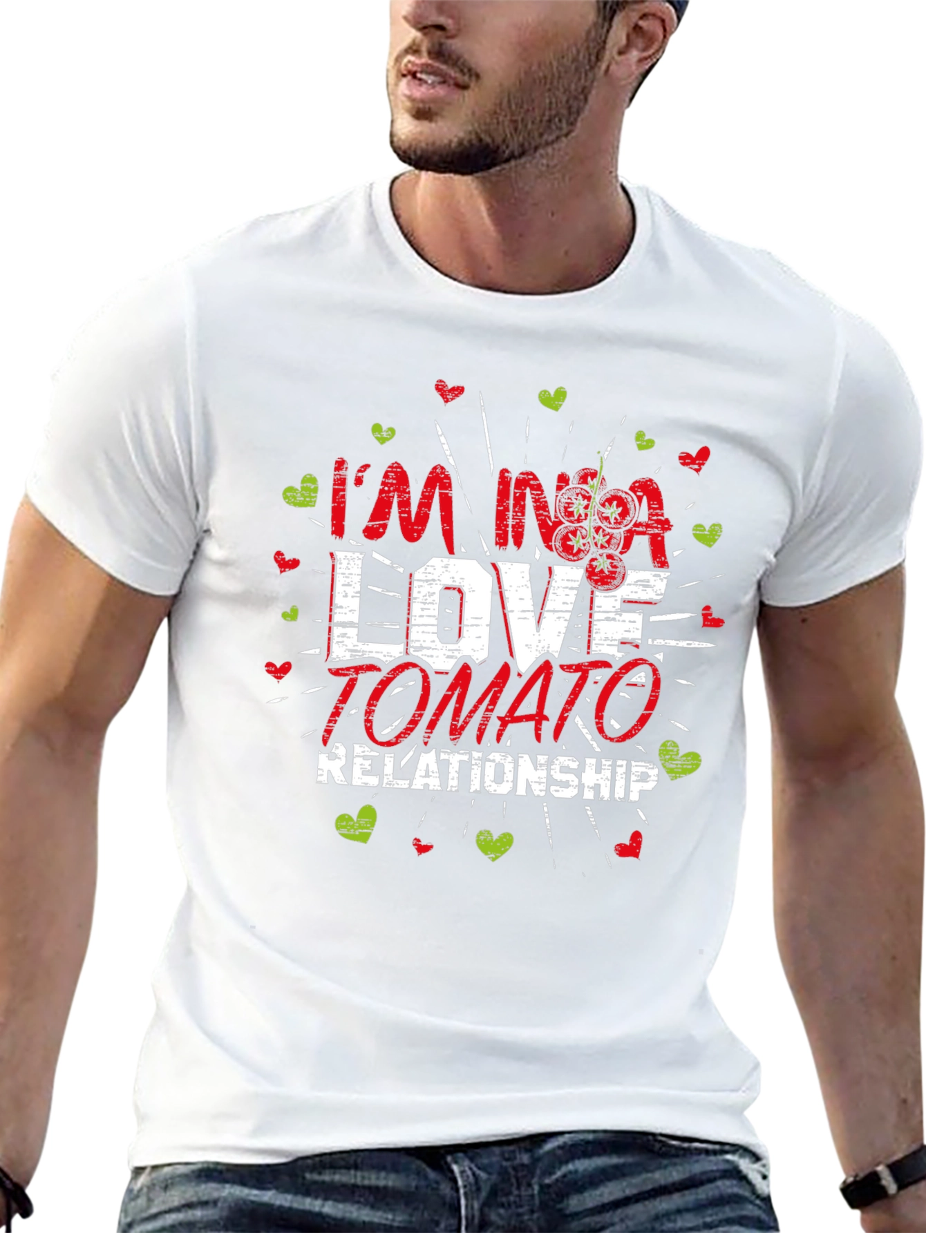 Im in a Love Tomato Relationship Graphic Tee