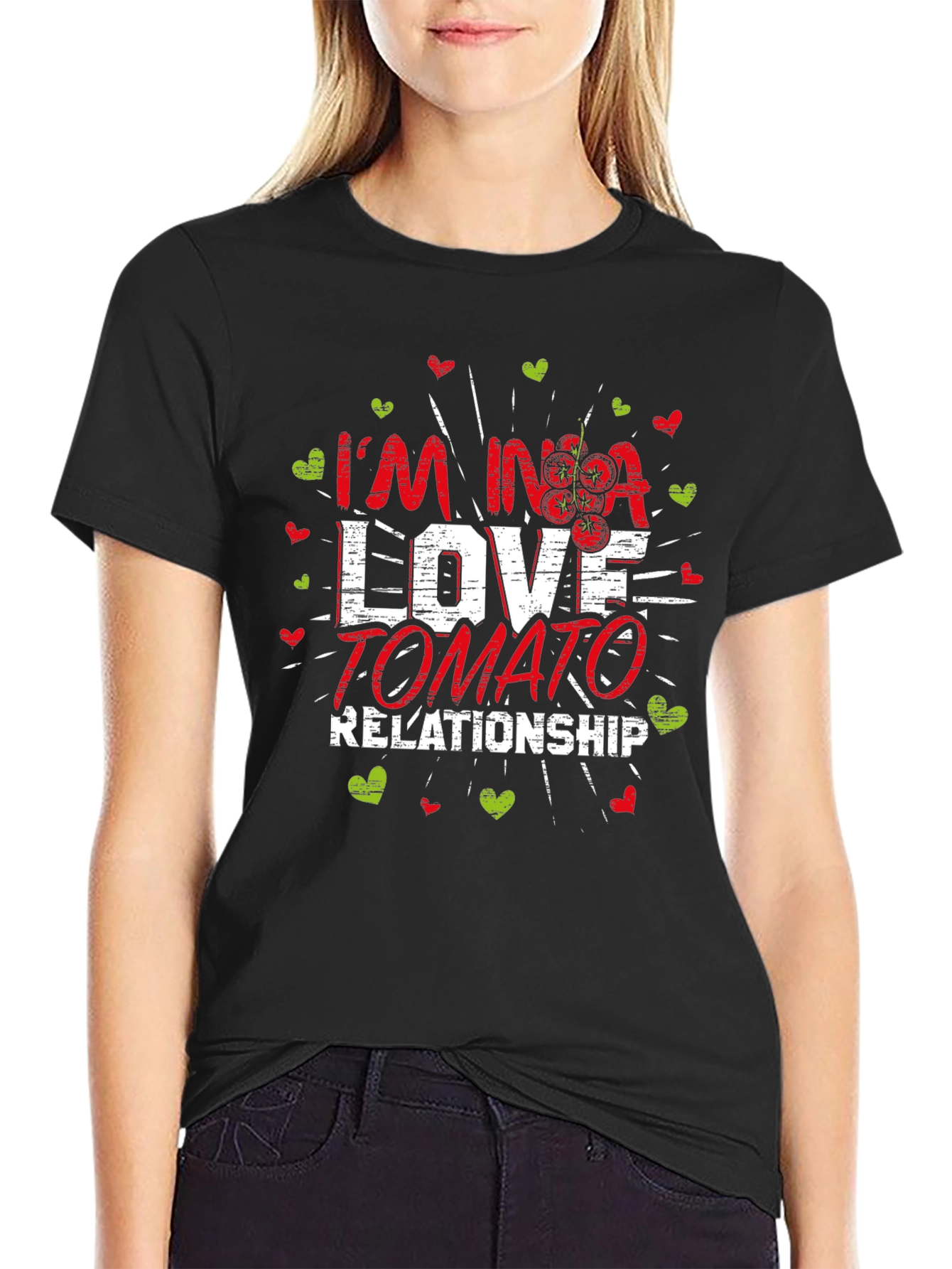 Im in a Love Tomato Relationship Graphic Tee