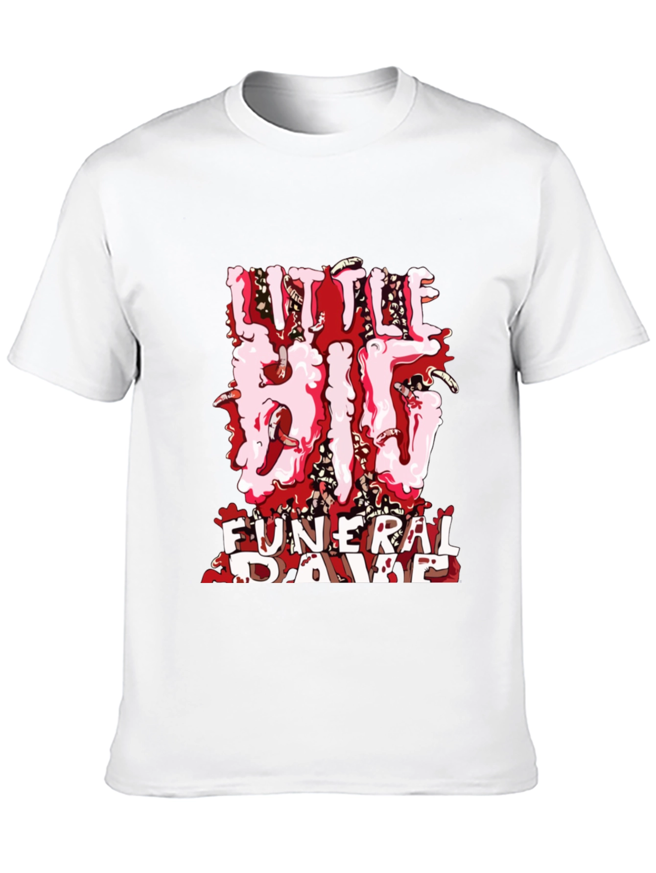 Little Big Funeral Rave Black T-Shirt