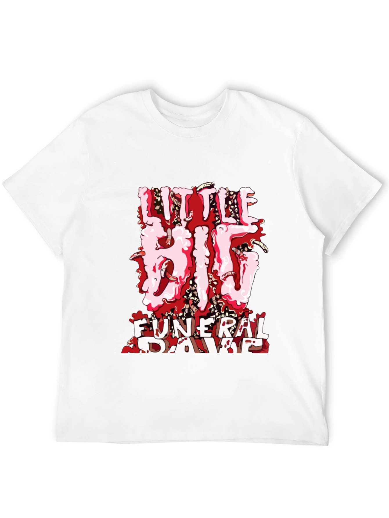 Little Big Funeral Rave Black T-Shirt