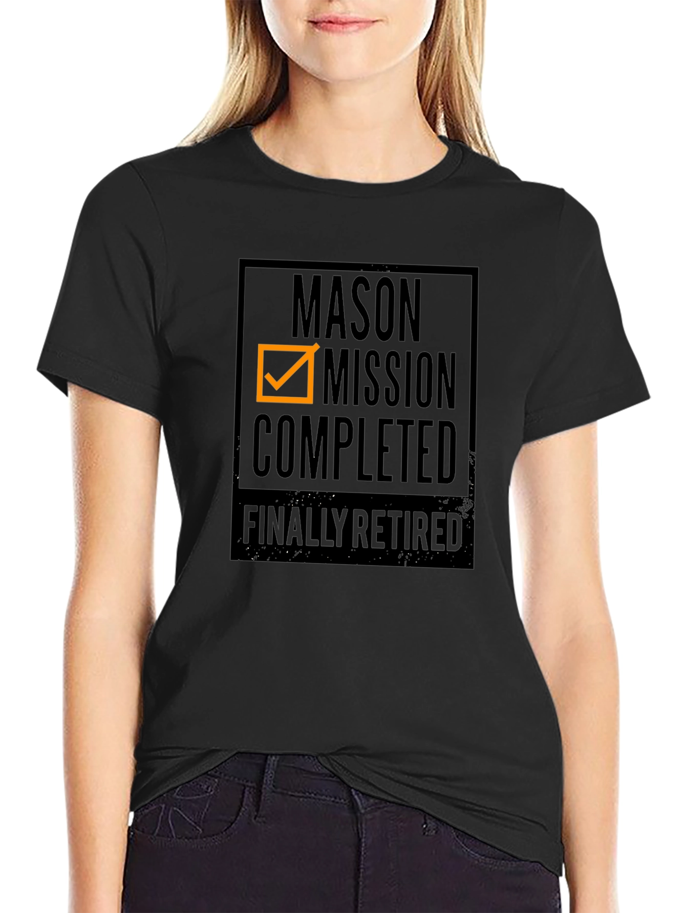 Mason Mission Completed Retired T-Shirt