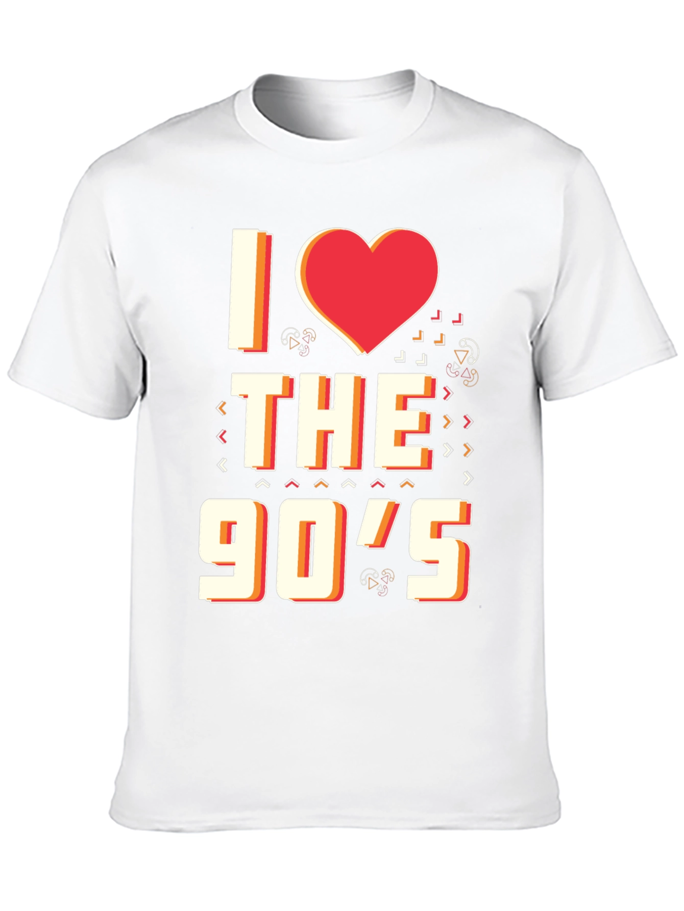 I Love the 90s Retro Graphic T-Shirt