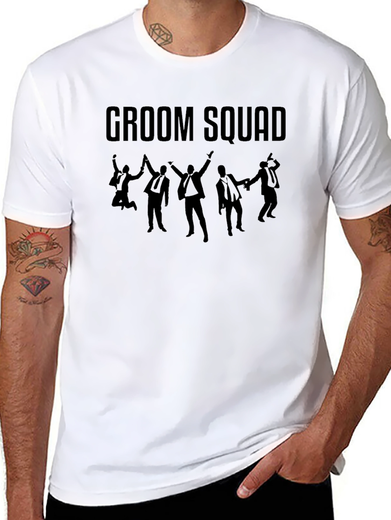 Groom Squad T-Shirt Wedding Party Tee