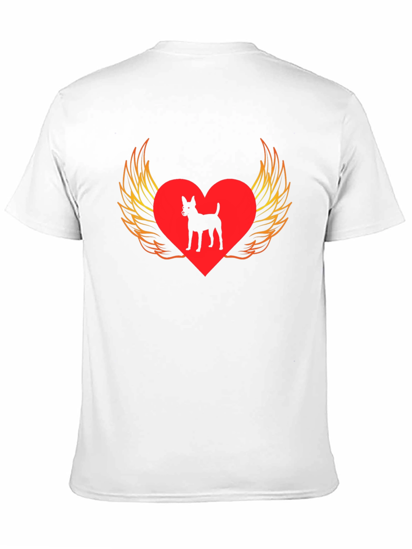 Dog Heart Wings T-Shirt