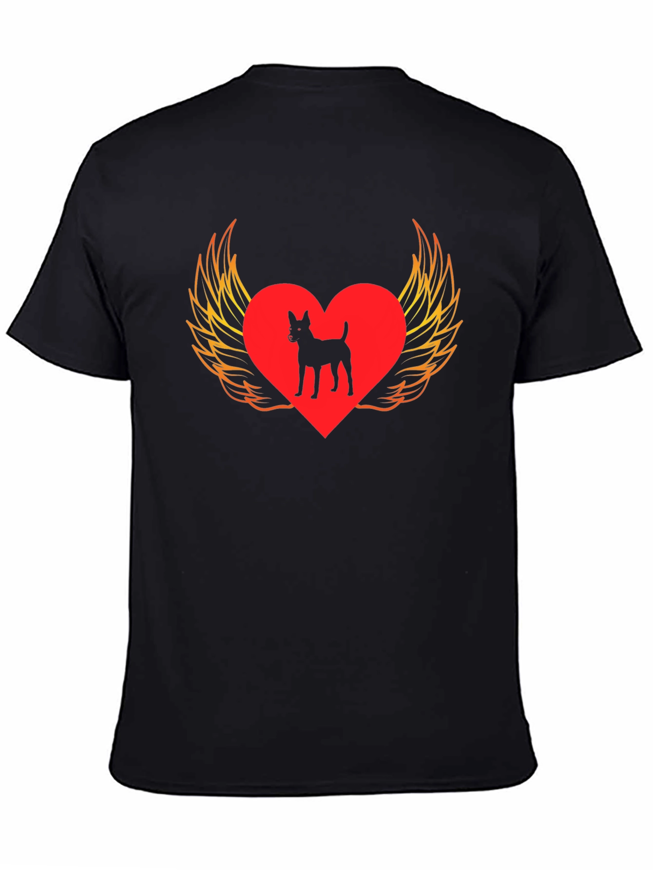 Dog Heart Wings T-Shirt