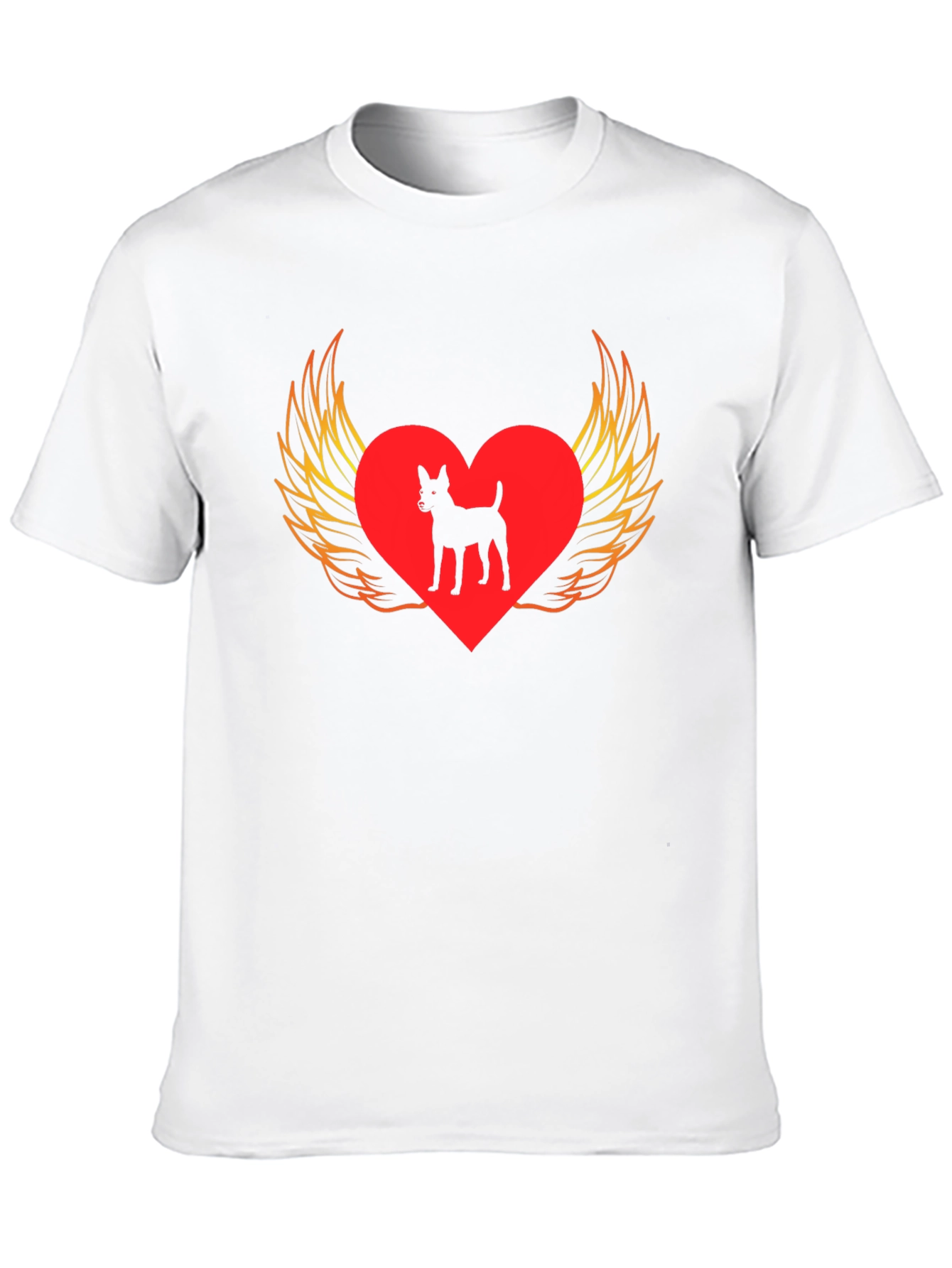Dog Heart Wings T-Shirt