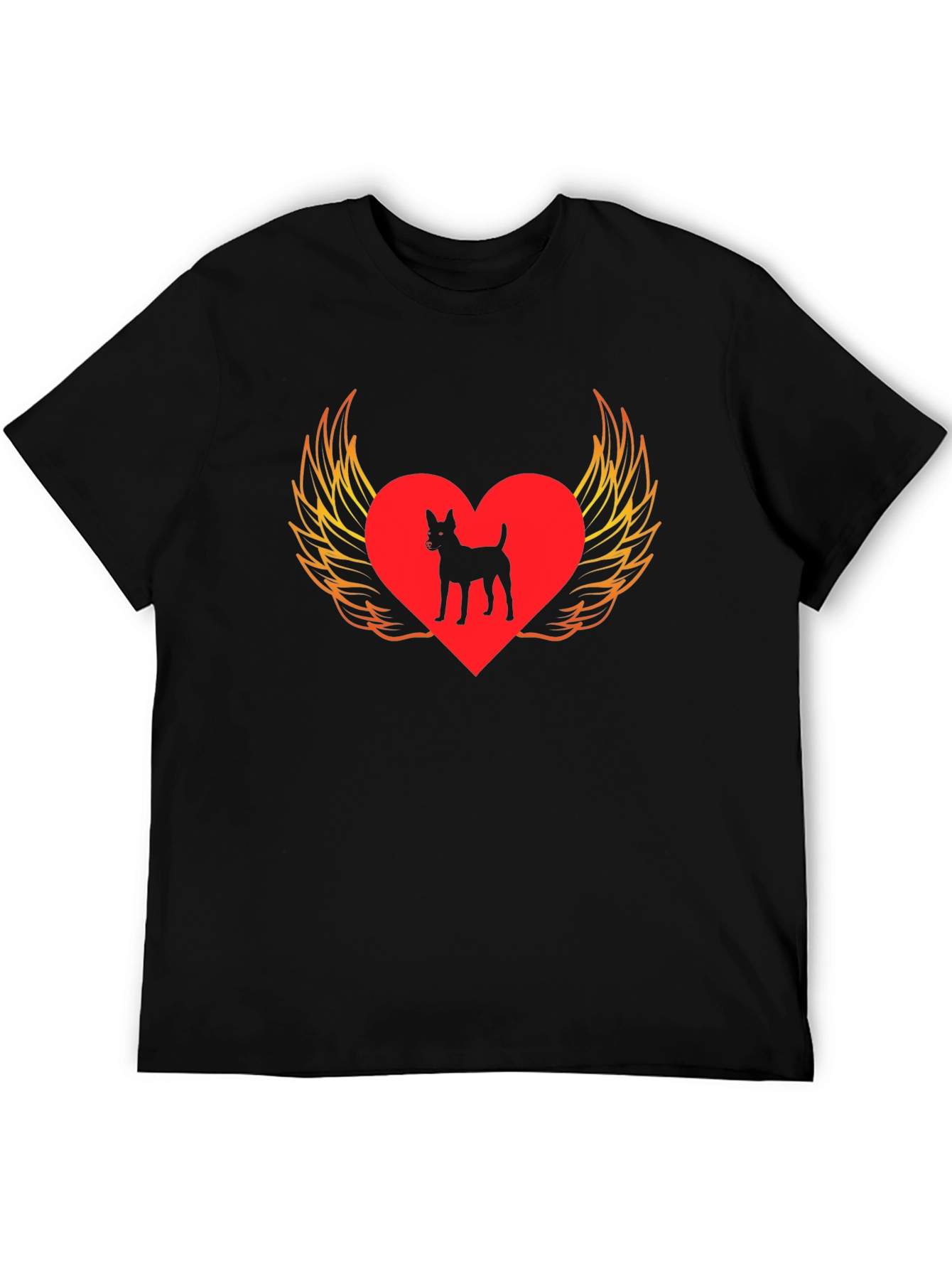 Dog Heart Wings T-Shirt