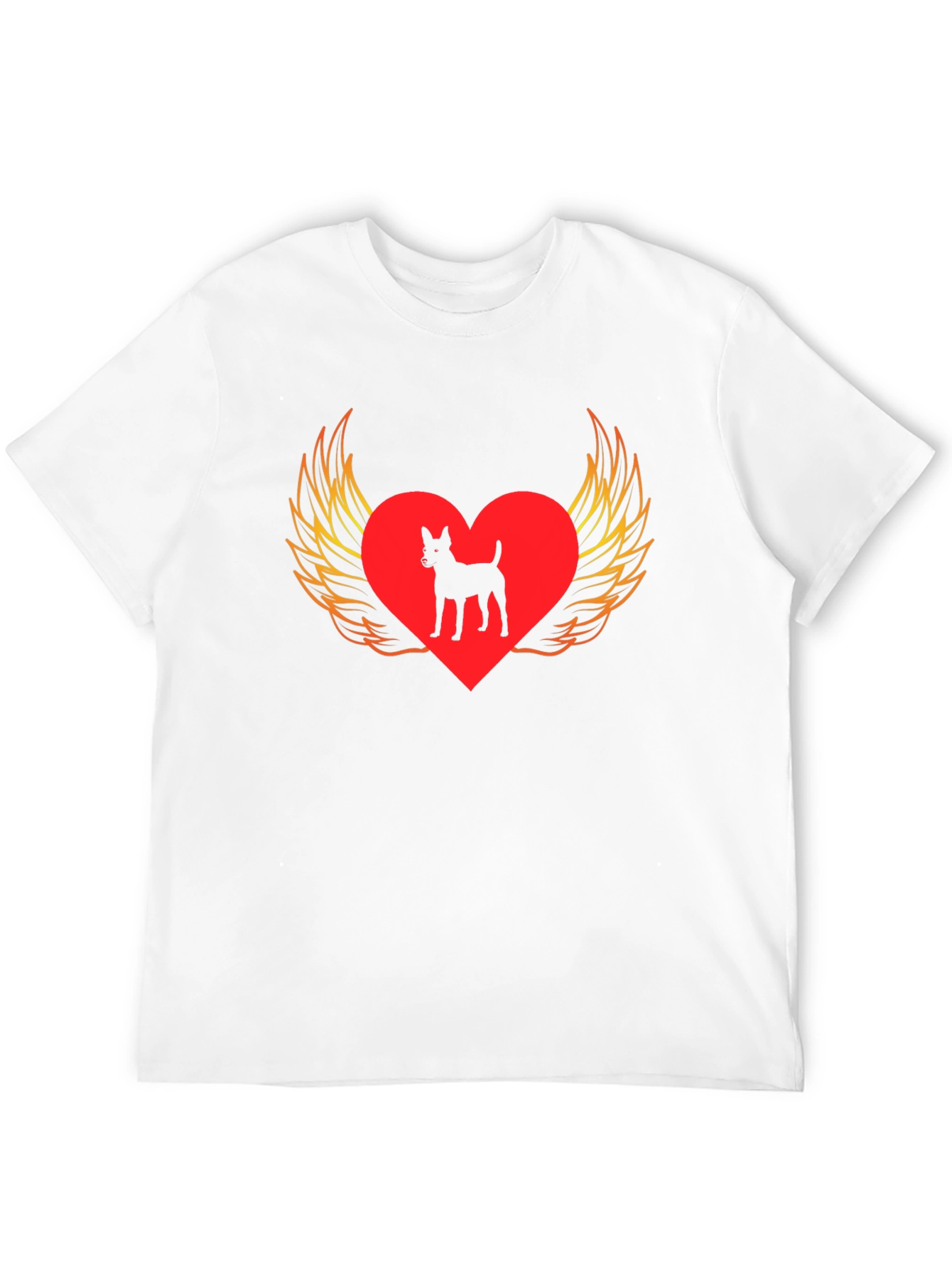 Dog Heart Wings T-Shirt