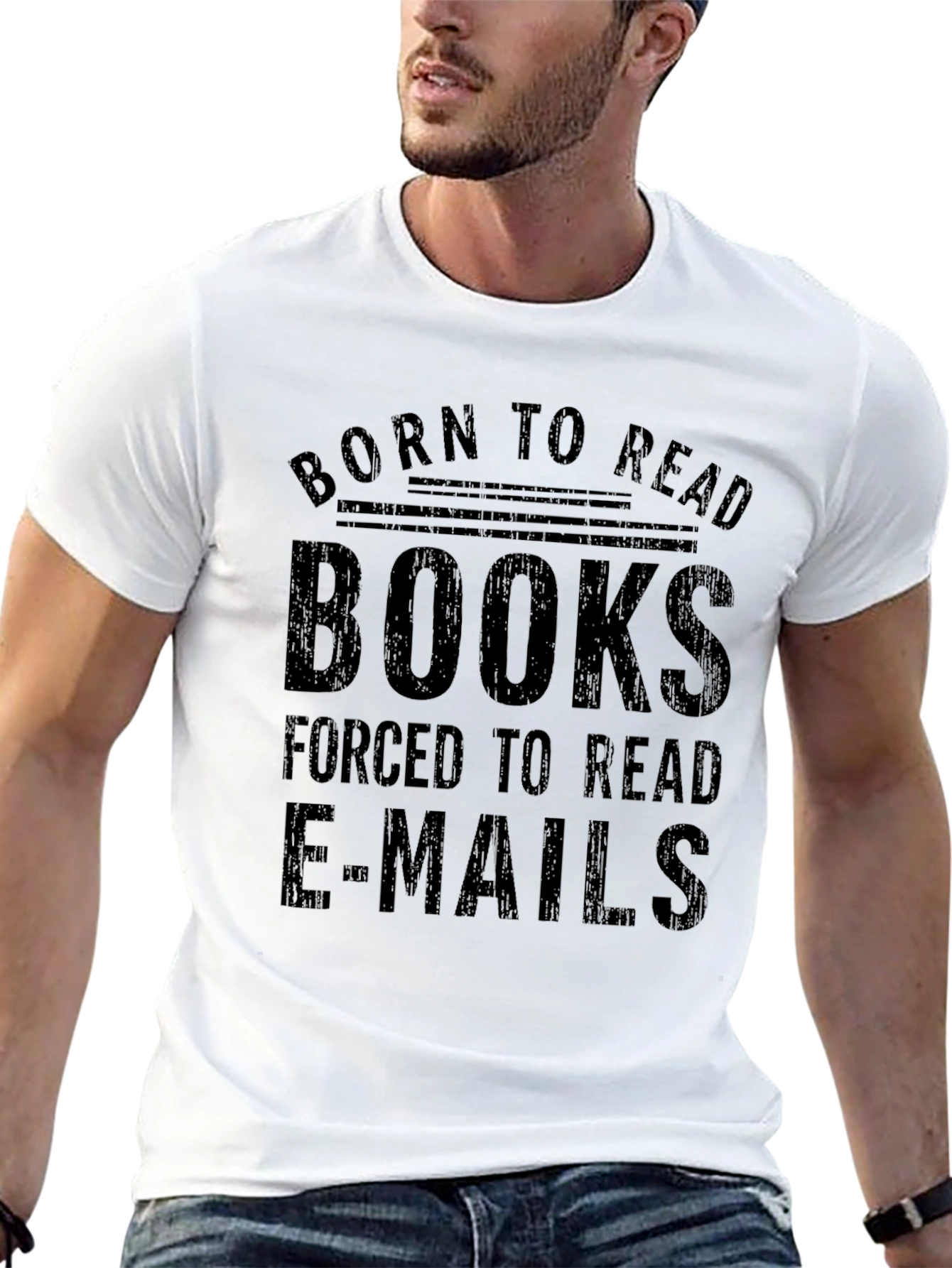 Born to Read Books Graphic Tee