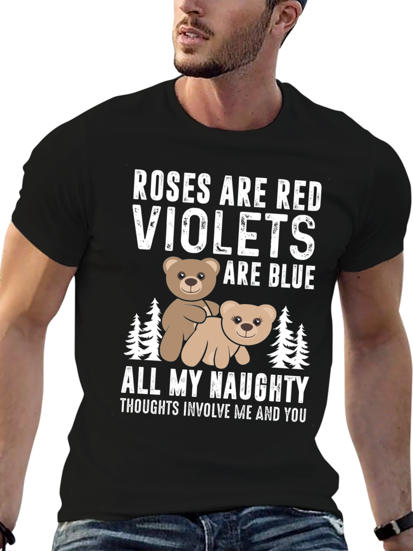 Roses Are Red Adult Humor T-Shirt