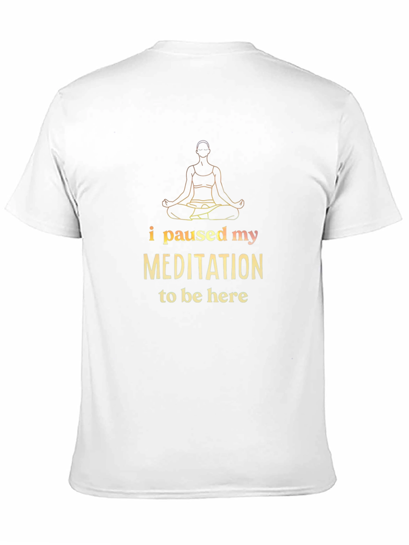 Meditation Break Black T-Shirt