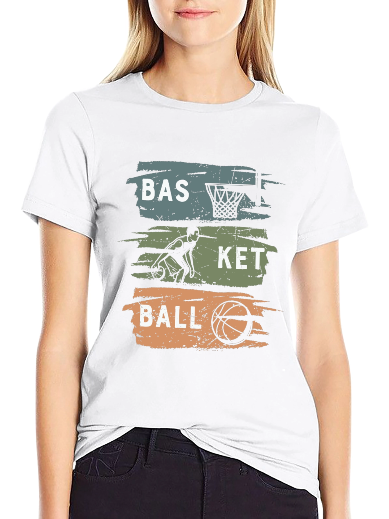Basketball Graphic T-Shirt: BASKETBALL