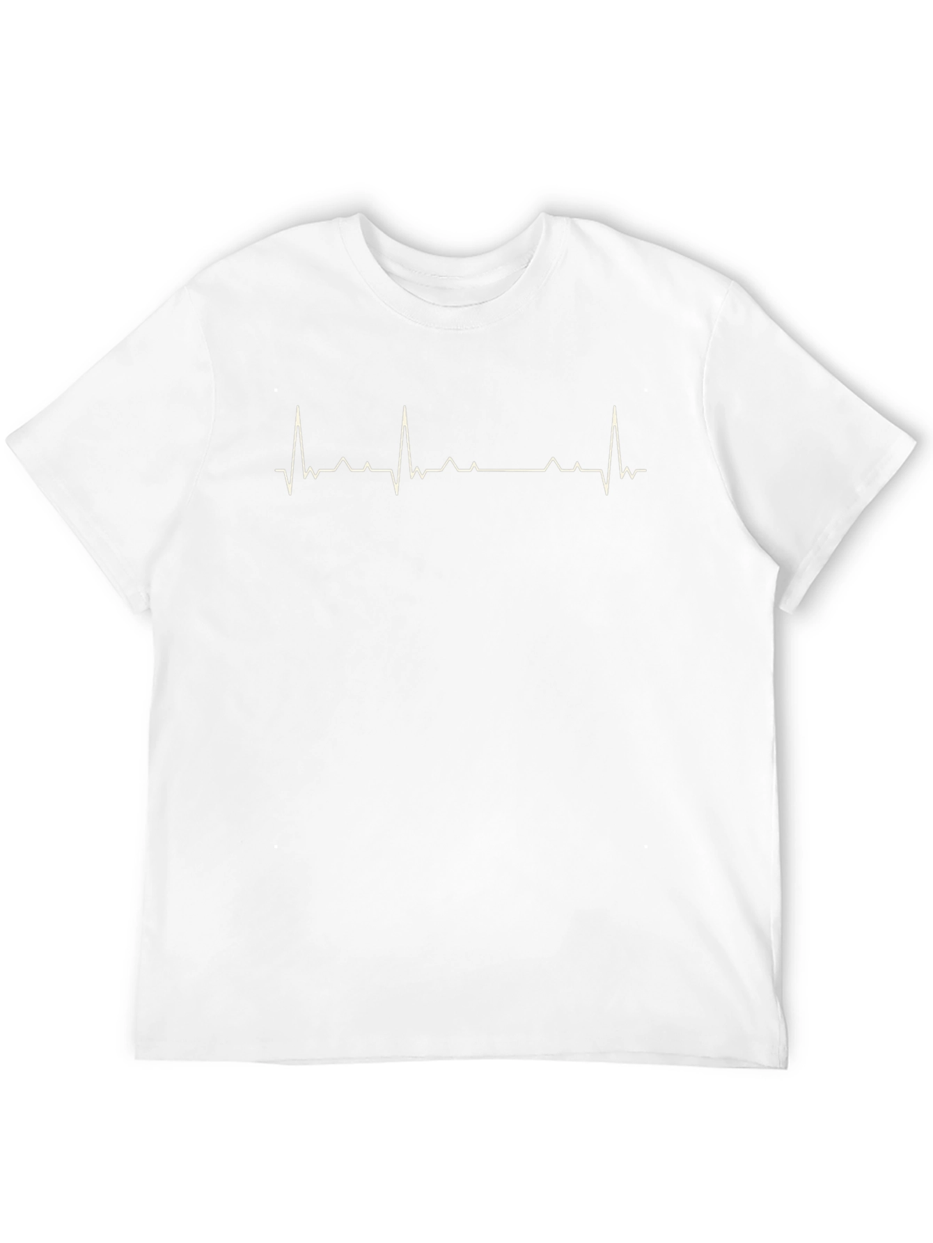 Heartbeat Graphic Tee - Black Unisex T-Shirt
