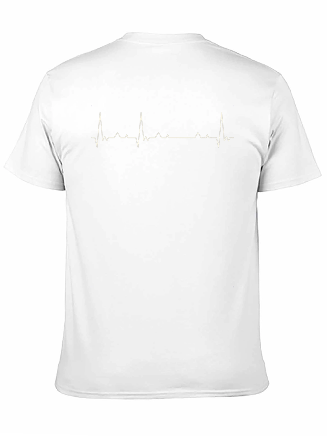 Heartbeat Graphic Tee - Black Unisex T-Shirt