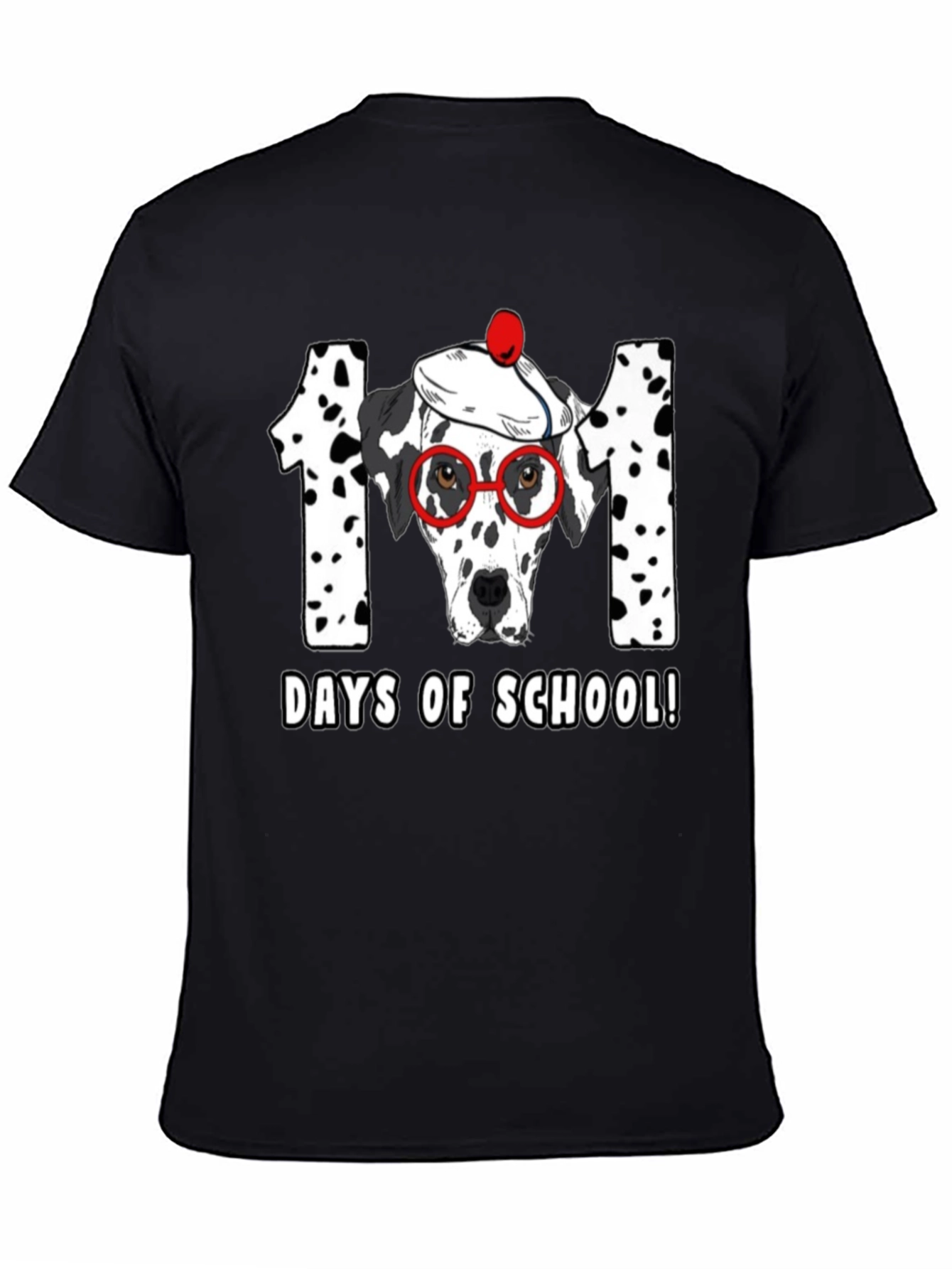 101 Days of School Dalmatian T-Shirt