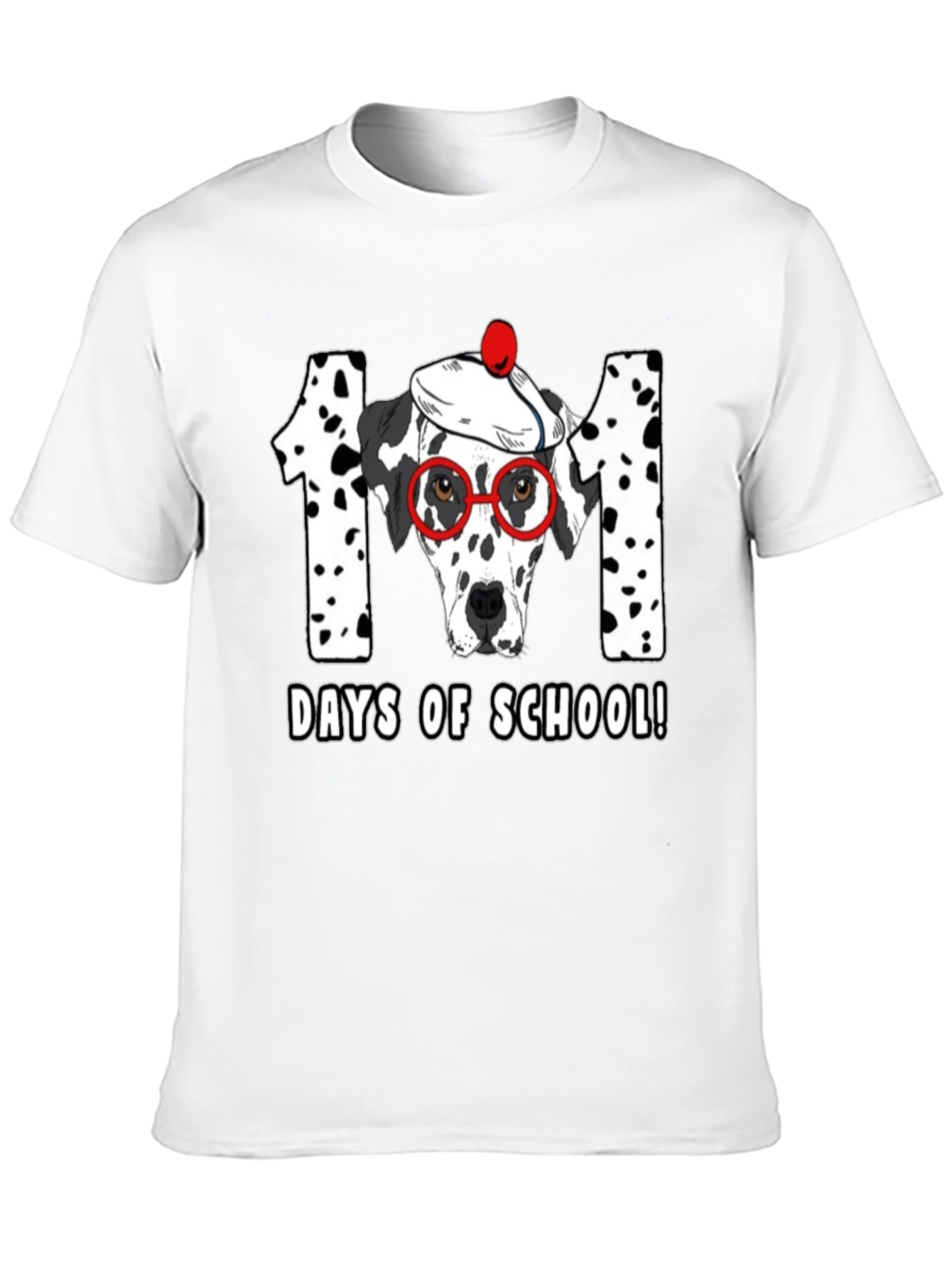 101 Days of School Dalmatian T-Shirt