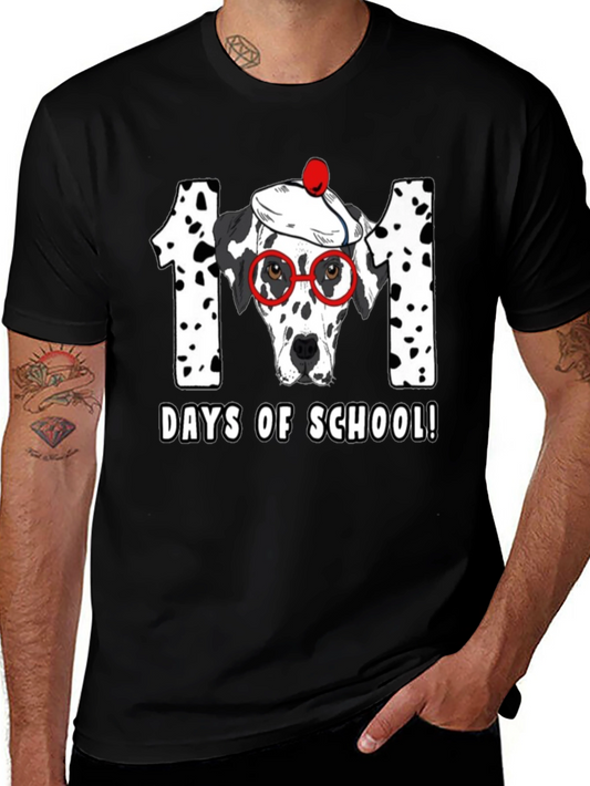 101 Days of School Dalmatian T-Shirt