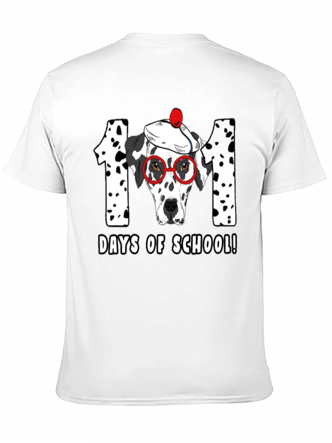101 Days of School Dalmatian T-Shirt