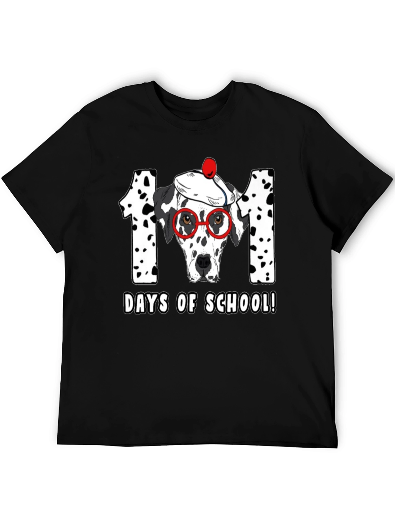 101 Days of School Dalmatian T-Shirt